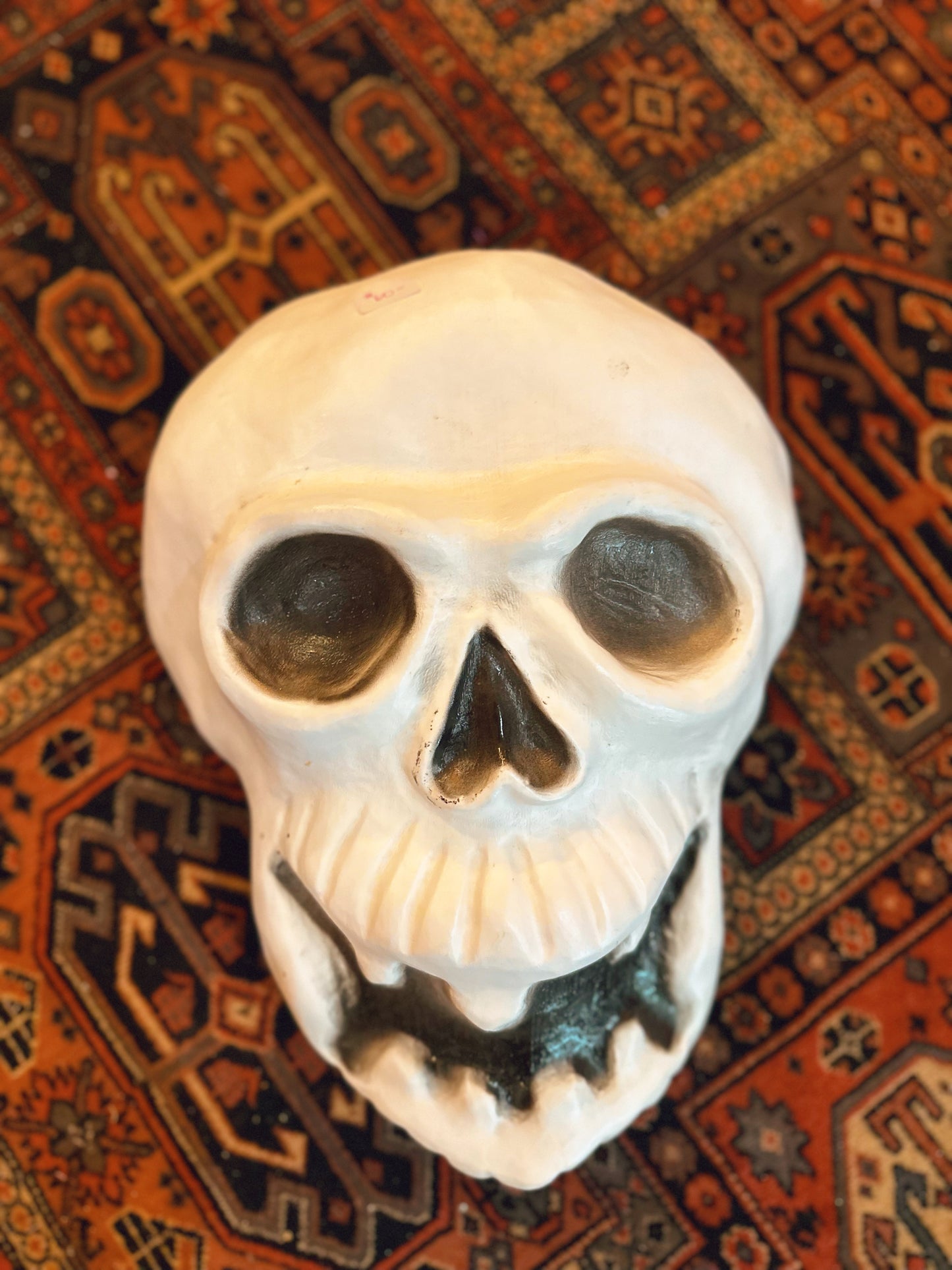 Vintage Skull Head blow mold