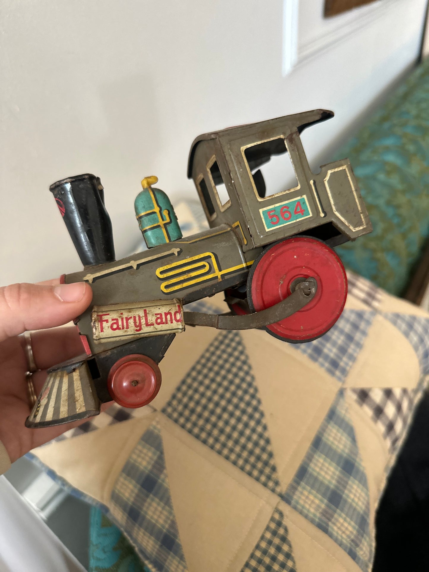 FairyLand Tin Toy Train - made in Japan (Rare)