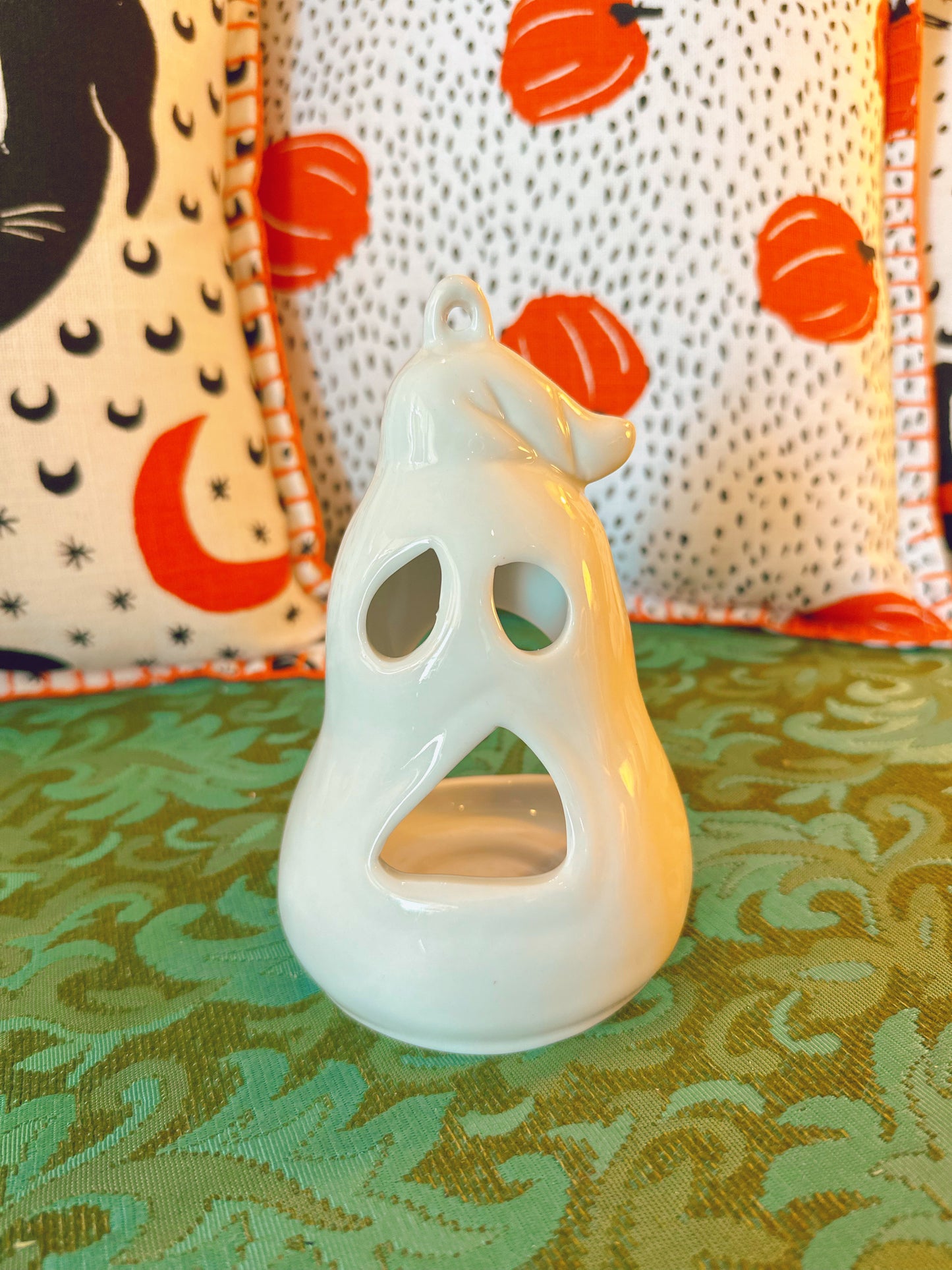 Ceramic Ghost candle holder