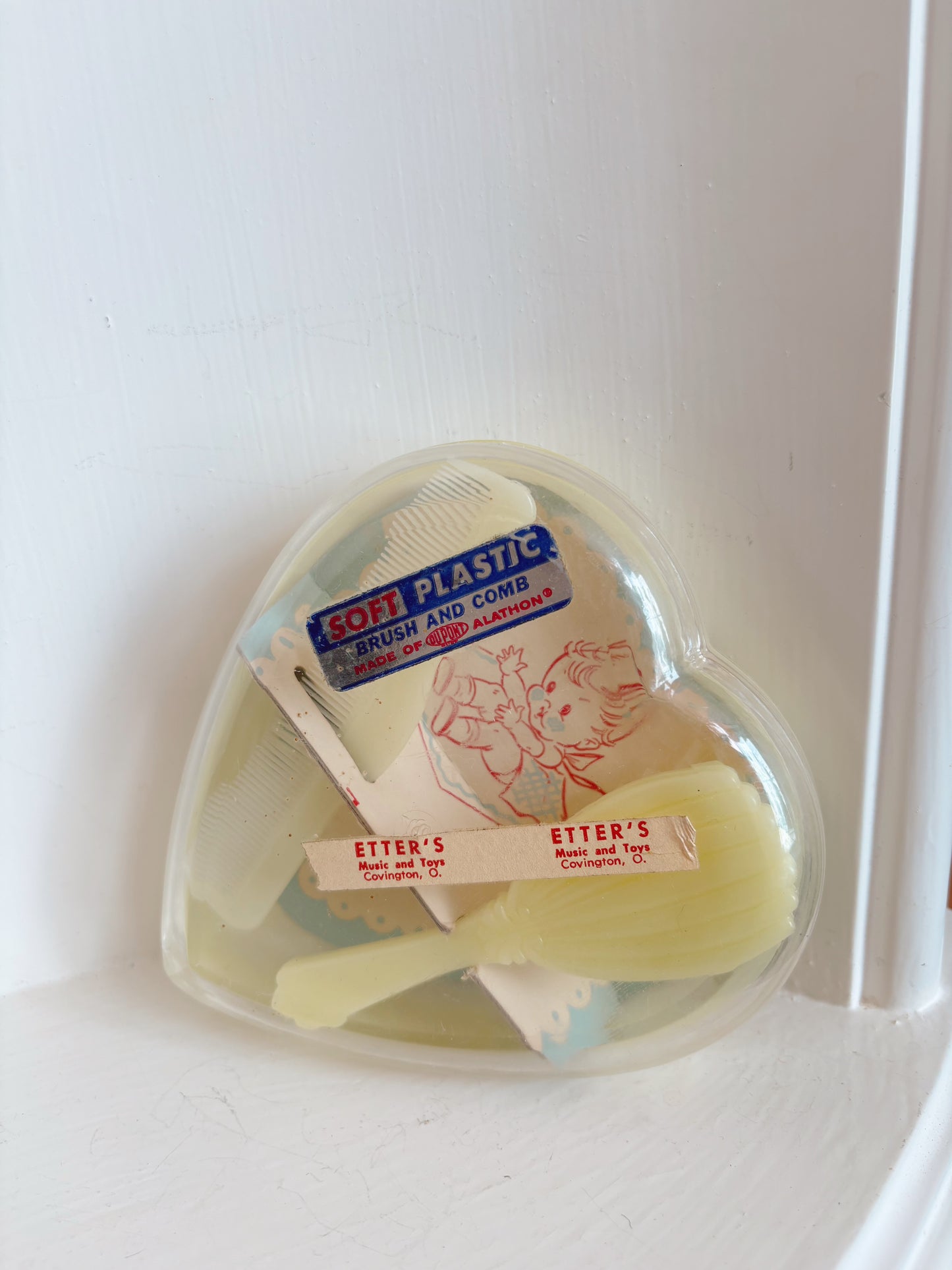 DuPont Alathon Baby Brush & Comb Set - unopened