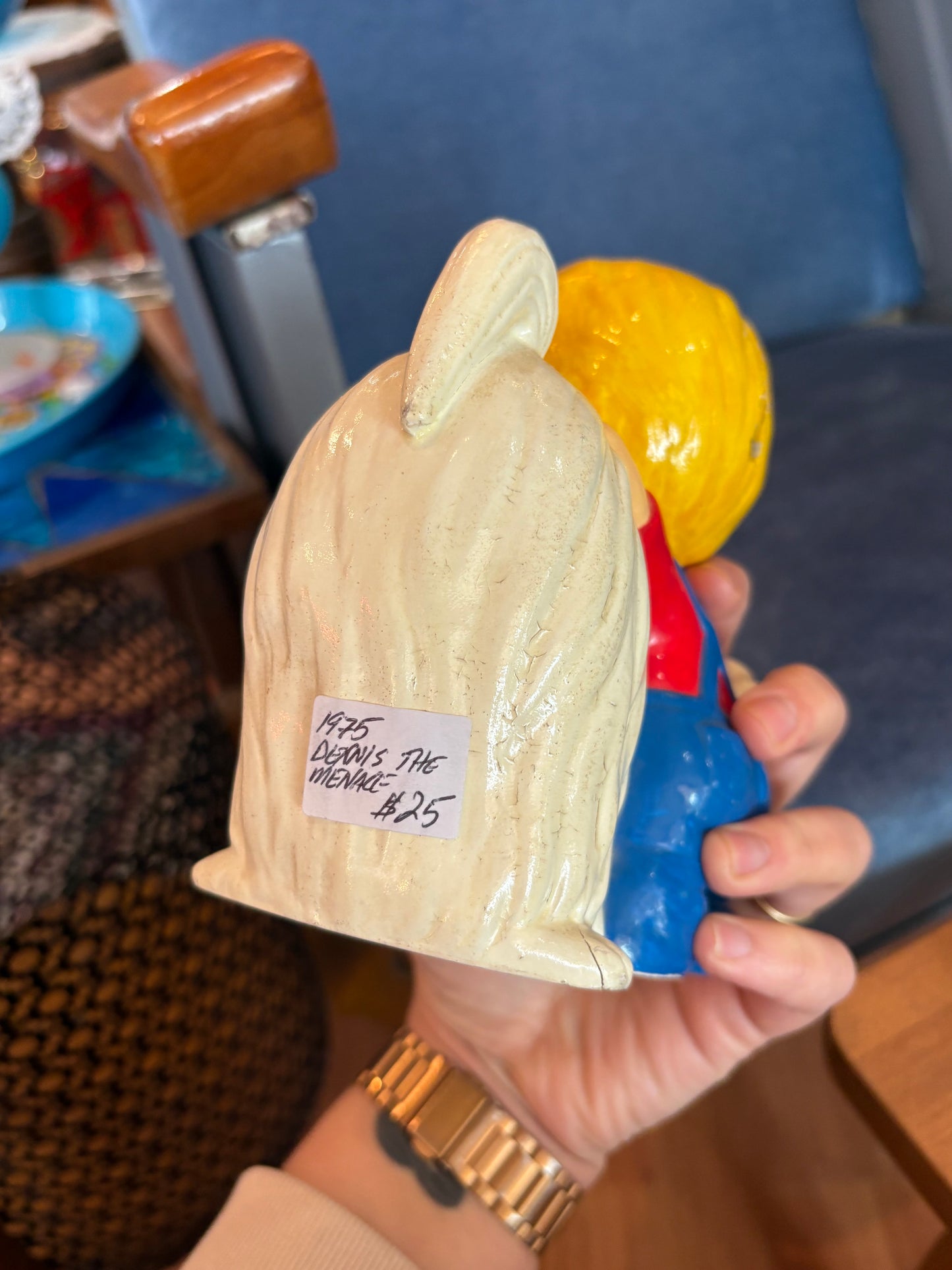 1975 Dennis The Menace Coin Bank