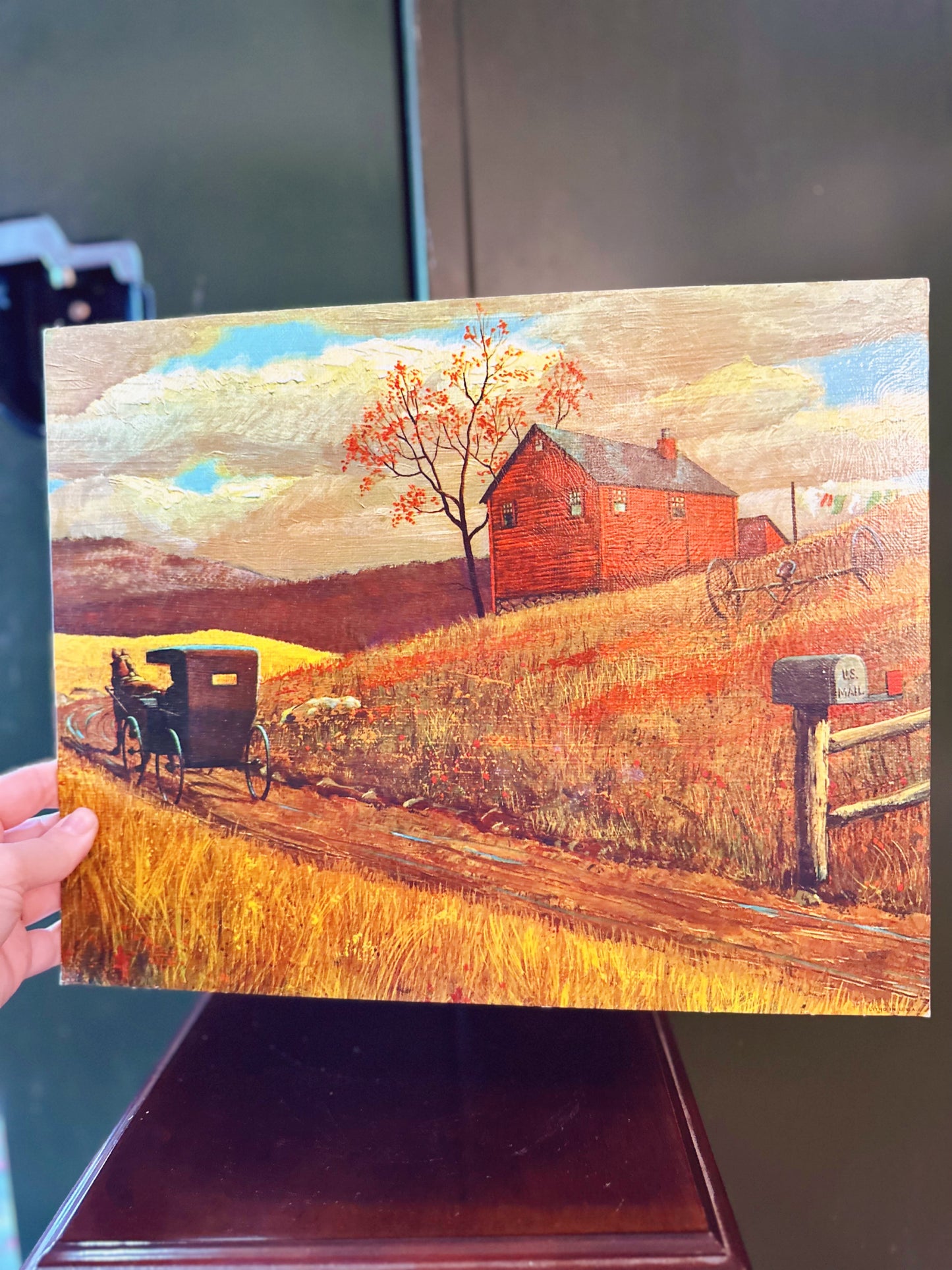 11x14 Barn print