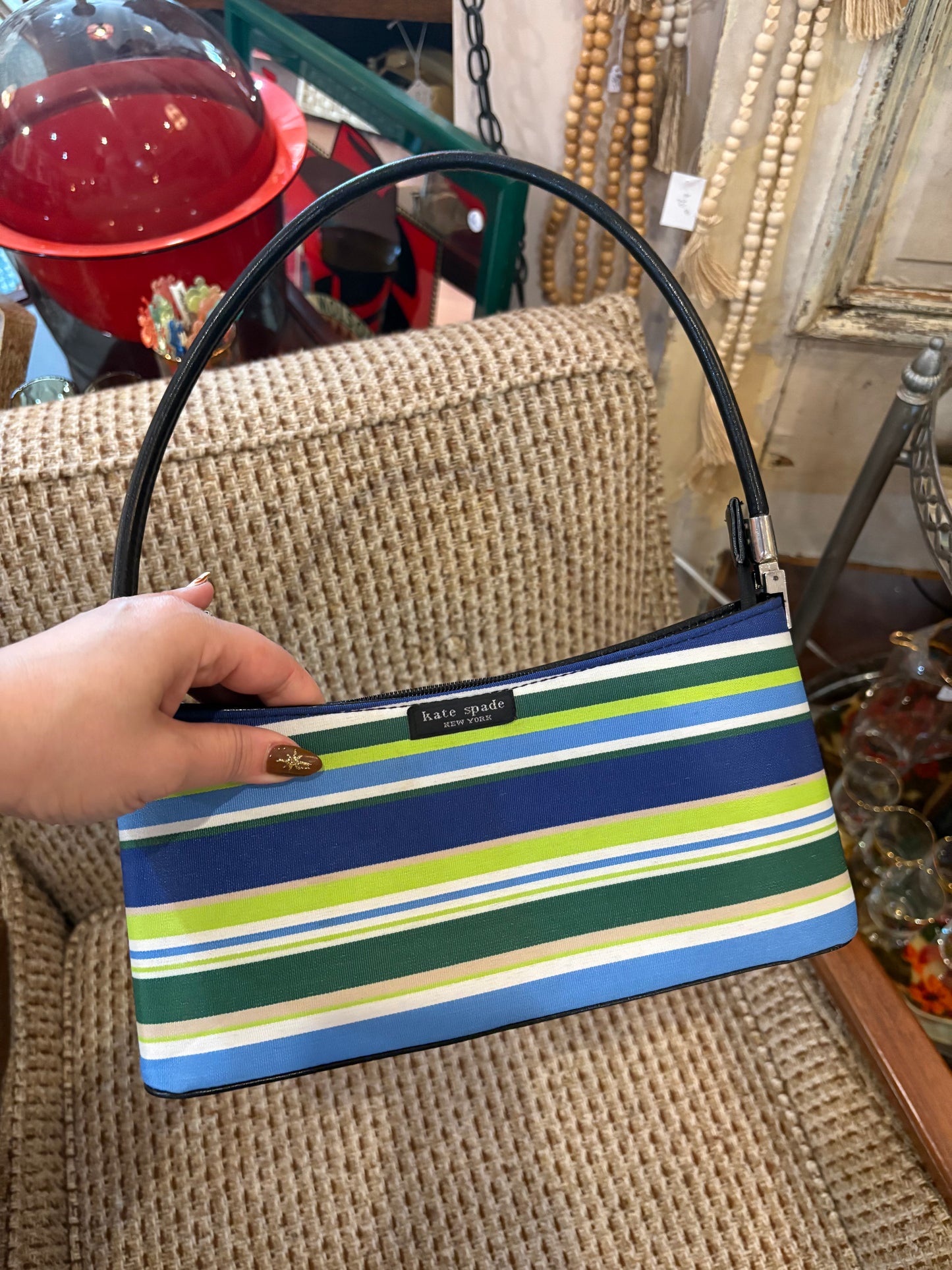 90s Kate Spade Striped Purse
