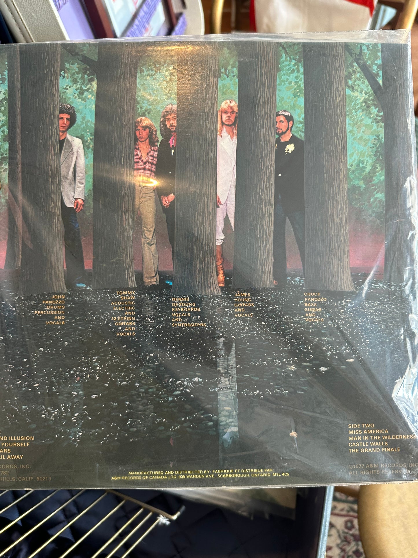 Styx The Grand Illusion Vinyl Record