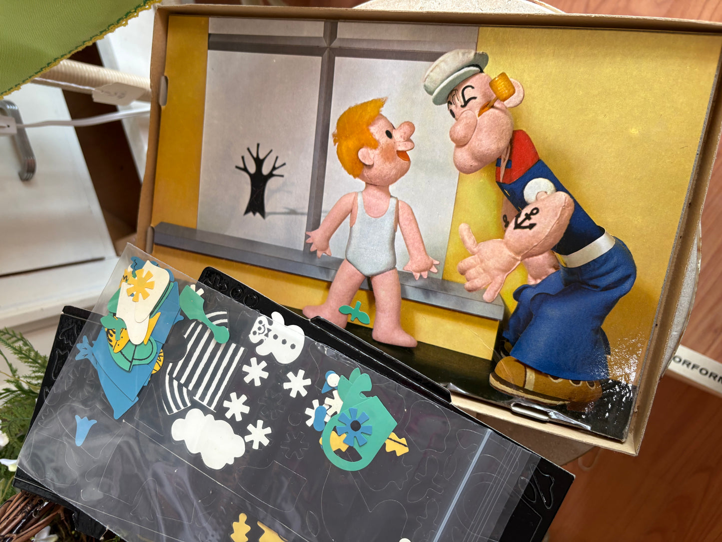 1959 Colorforms- Popeye the Weatherman