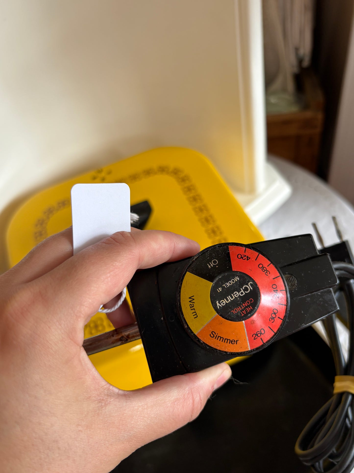 JC Penney 1970s Electric Frying Pan