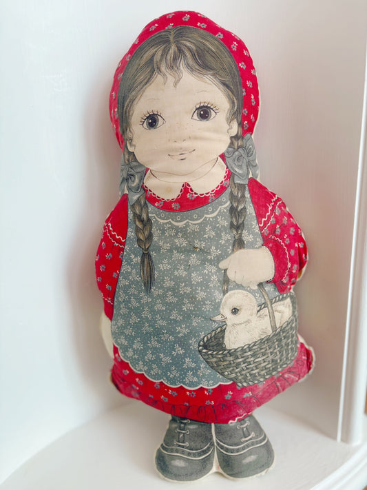 Home-Sewn Doll Pillow