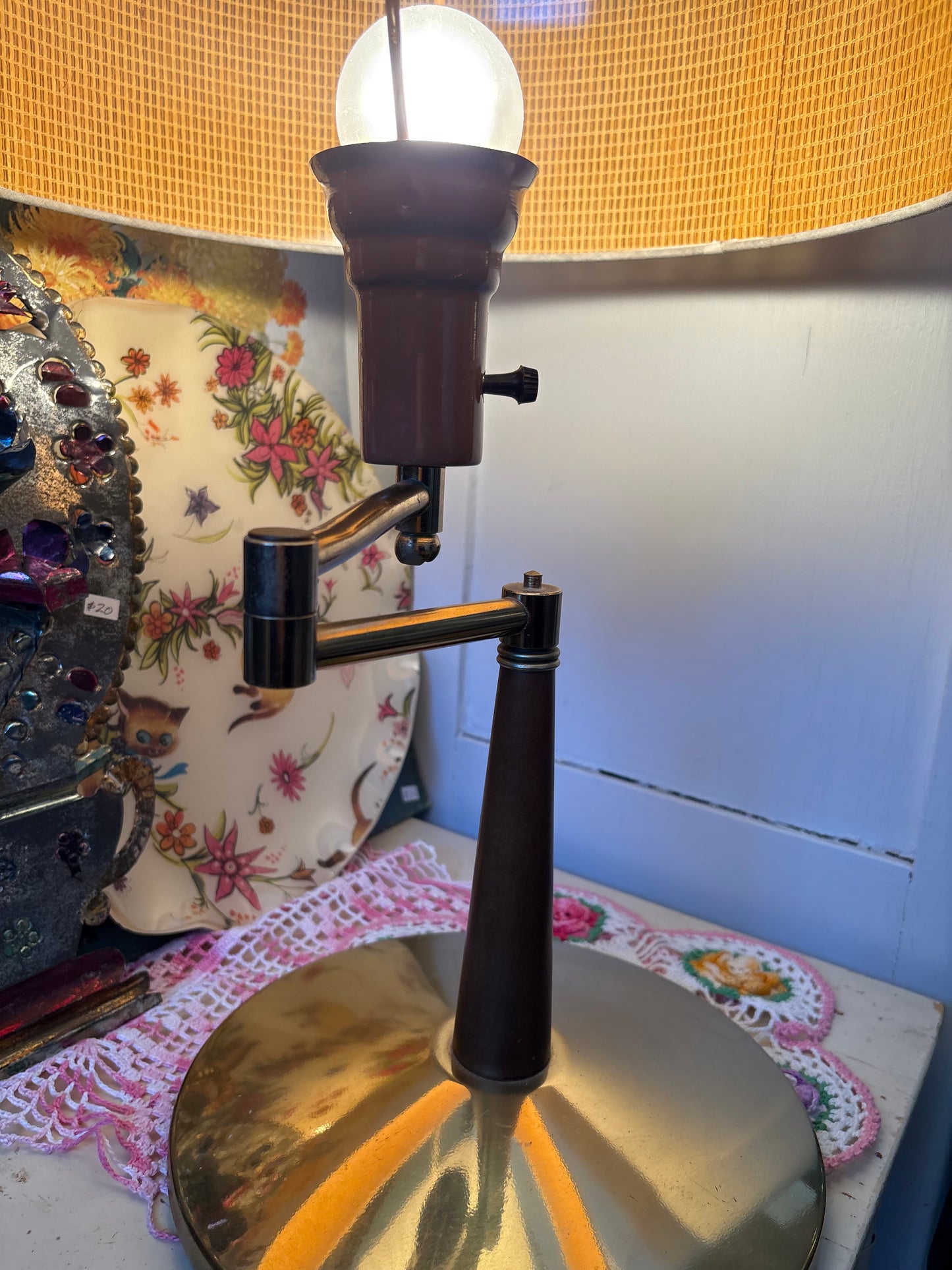 Mid Century Adjustable Lamp