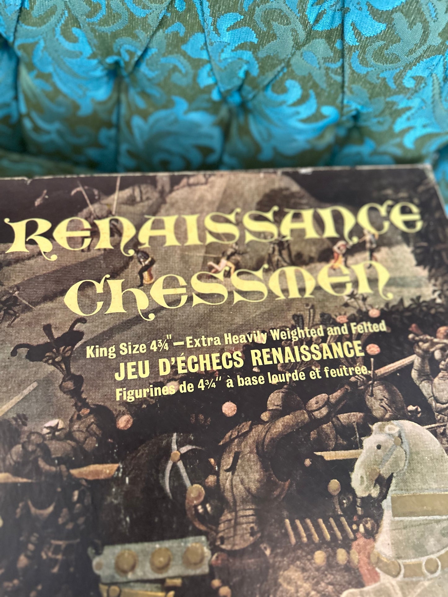 1970 Lowe Renaissance Chessmen chess set