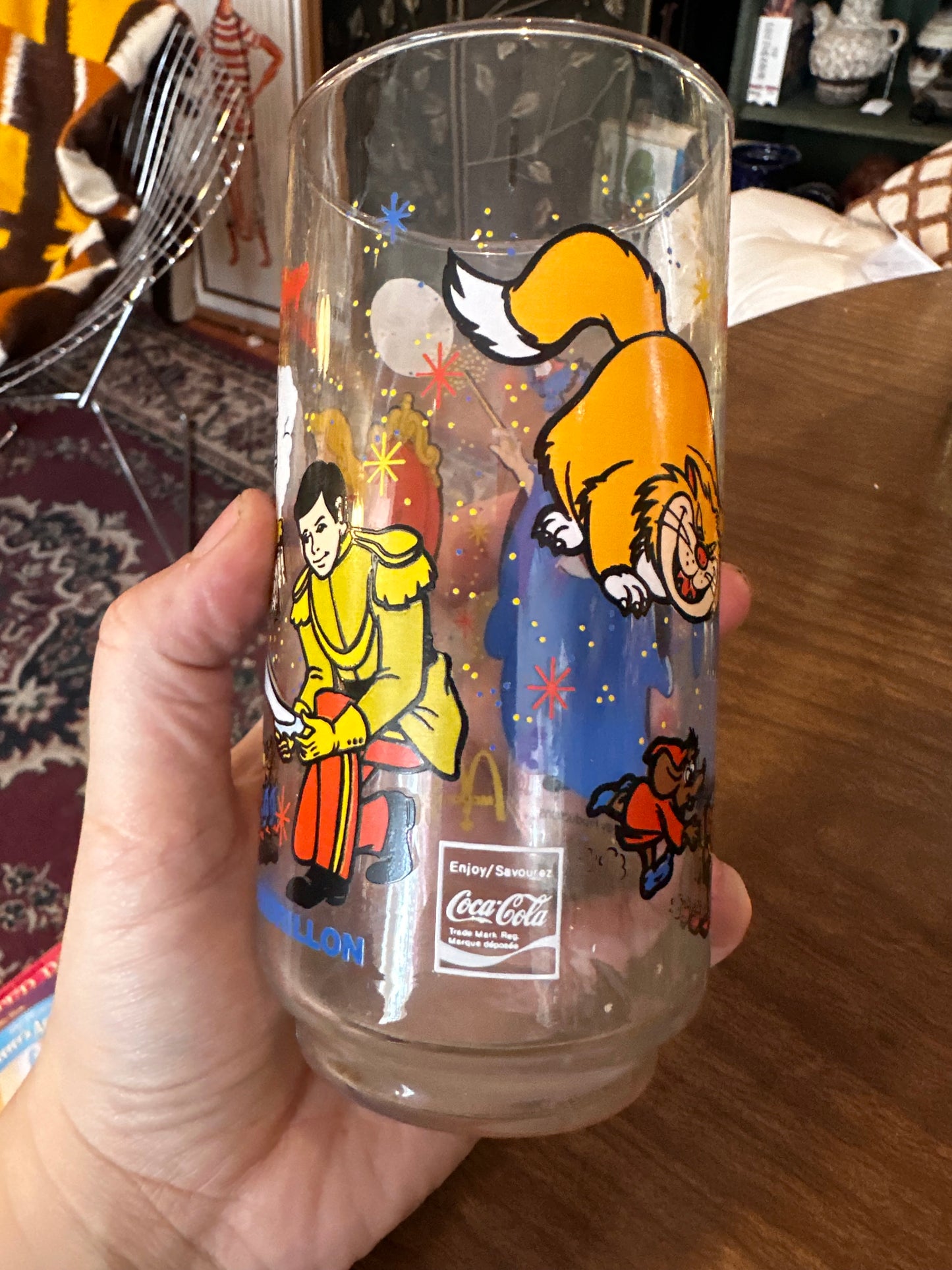 1980s Disney Mcdonald’s Drinking Glasses (Peter Pan & Cinderella)