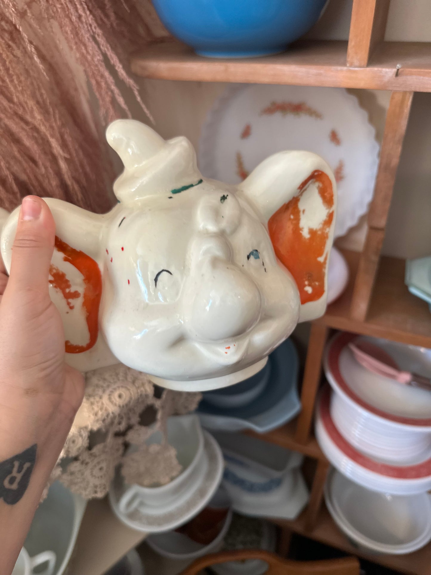 1940s Dumbo 4 in 1 Cookie Jar (reversible)