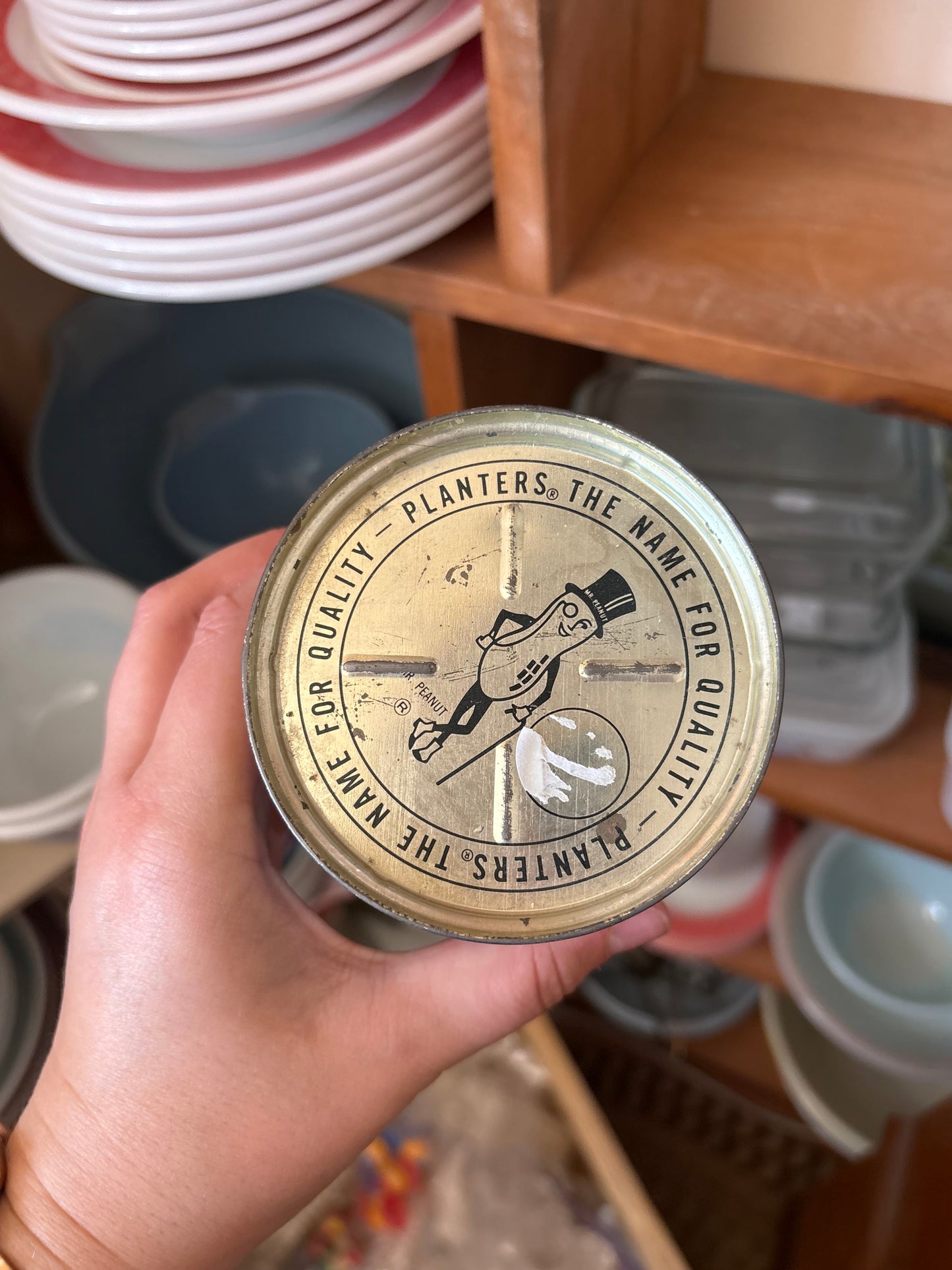 Planters Cocktail Peanuts Vintage Tin