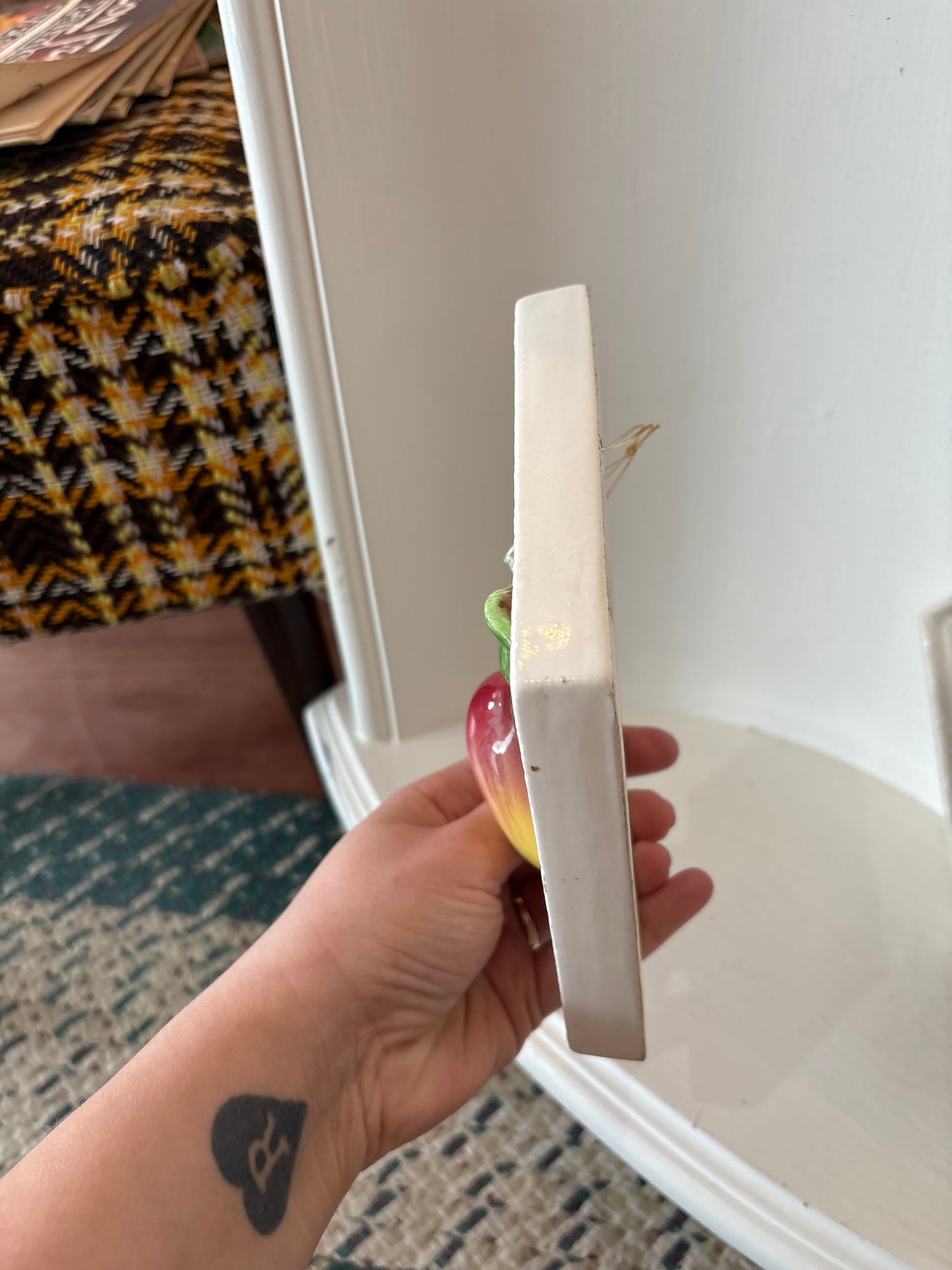 Ceramic Fruit Wall Plaques