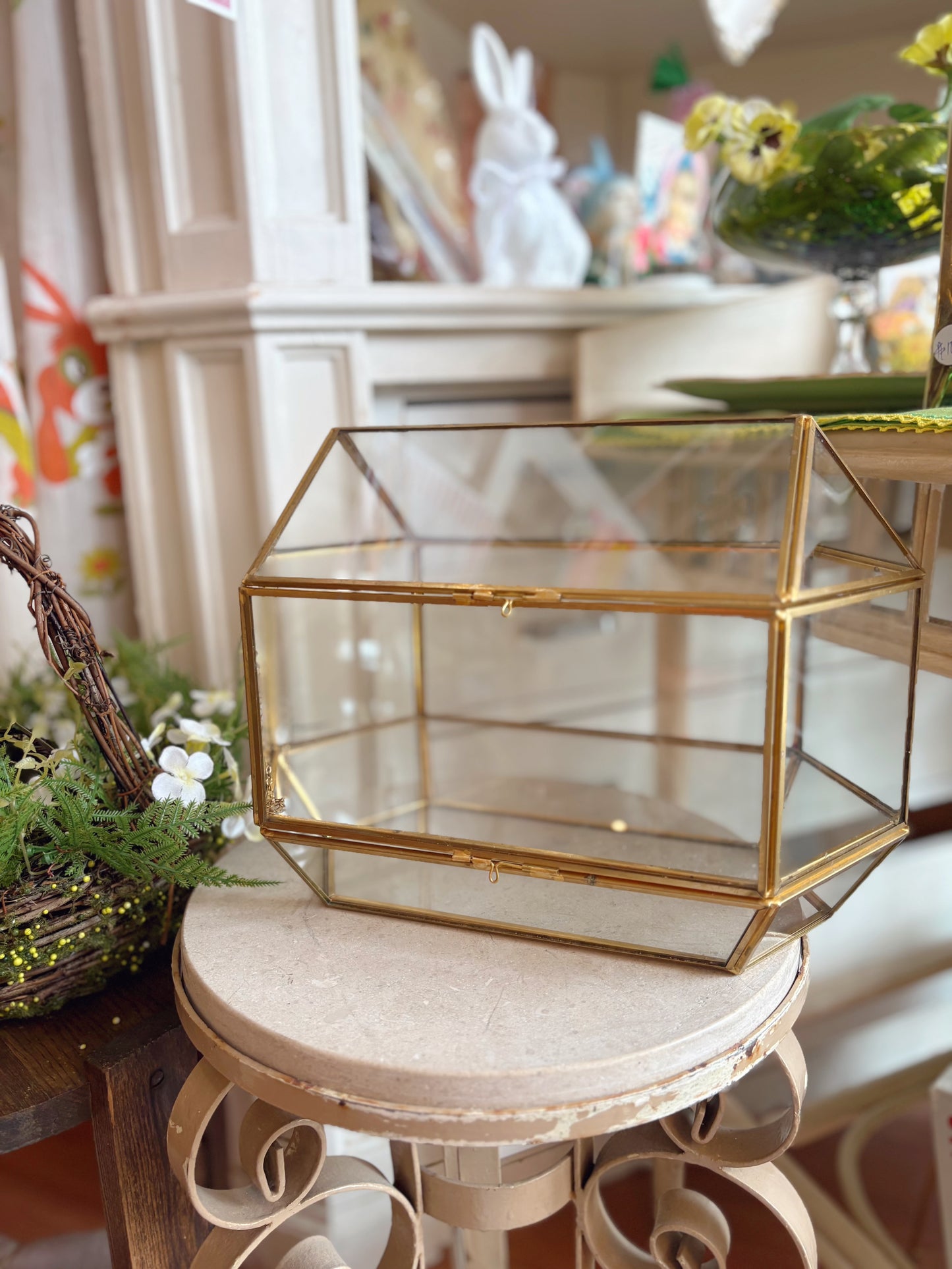 Glass terrarium