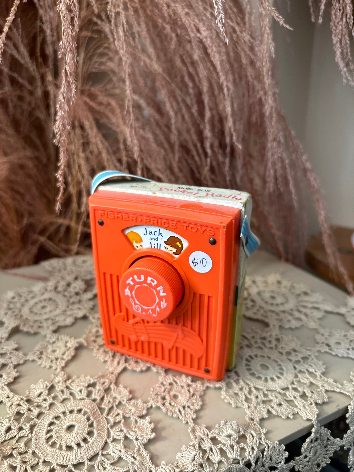 Fisher Price Toy Music Box Pocket Radio - Jack and Jill