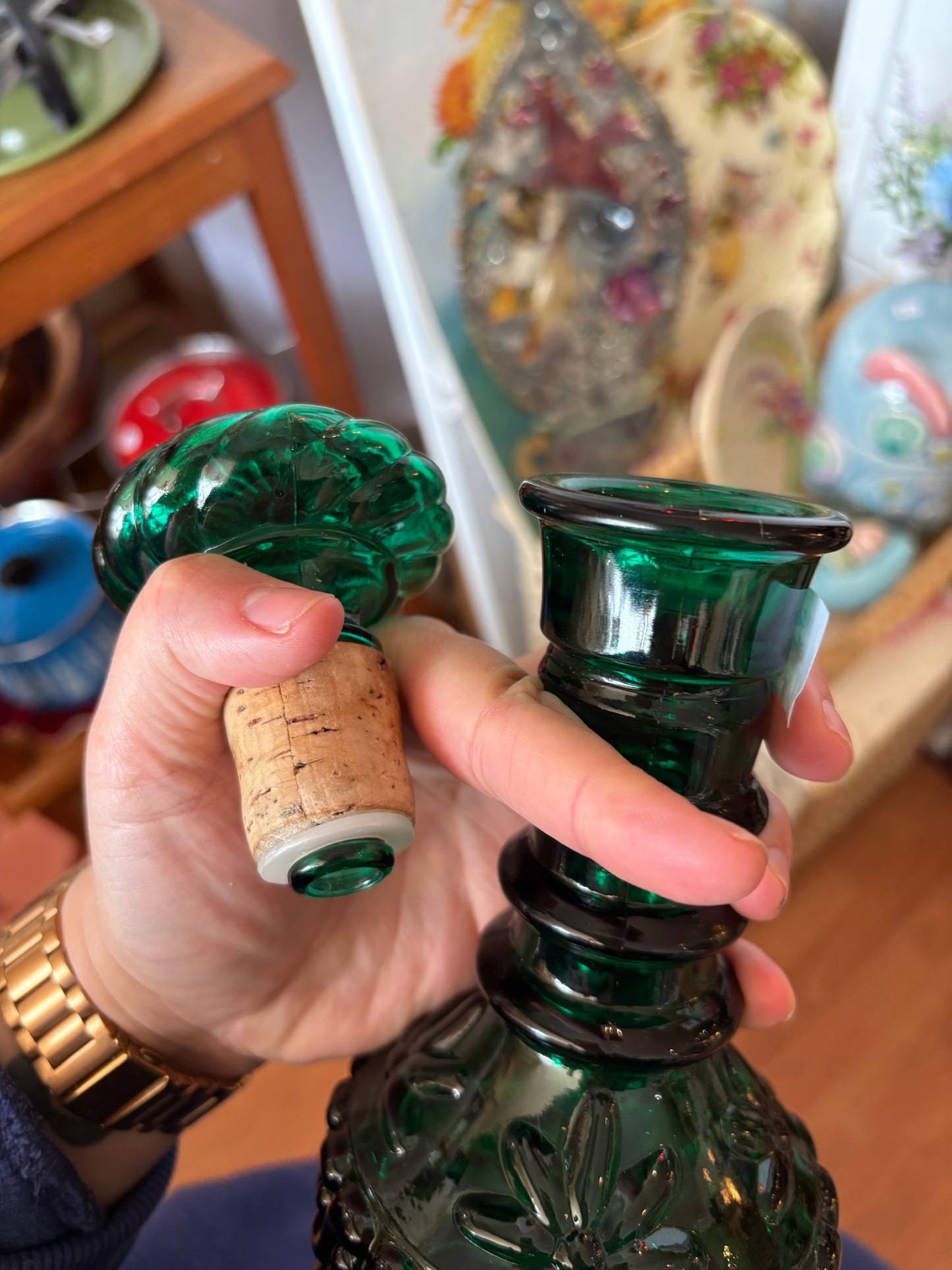 Vintage Jim Bean Bottle - decanter