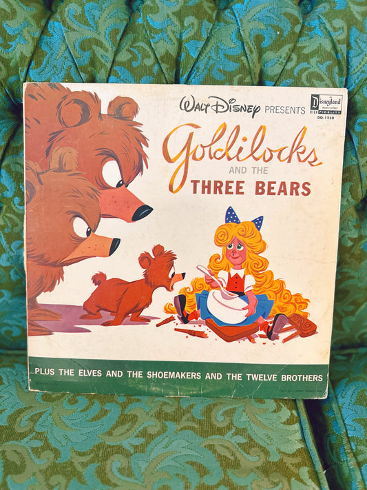 1963 Goldilocks and the Three Bears - Disneyland Record (1250)