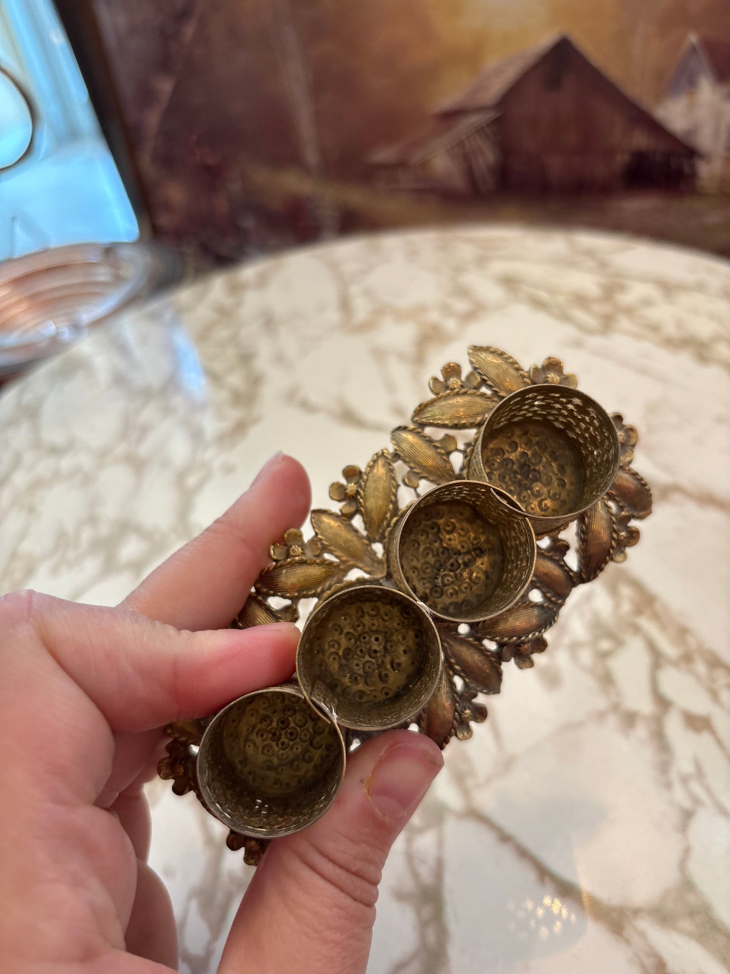 Hollywood Regency Lipstick Holder