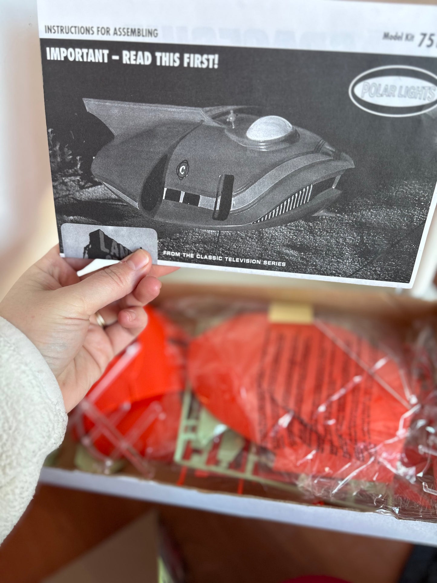 Land of Giants Spaceship all plastic assembly kit - complete