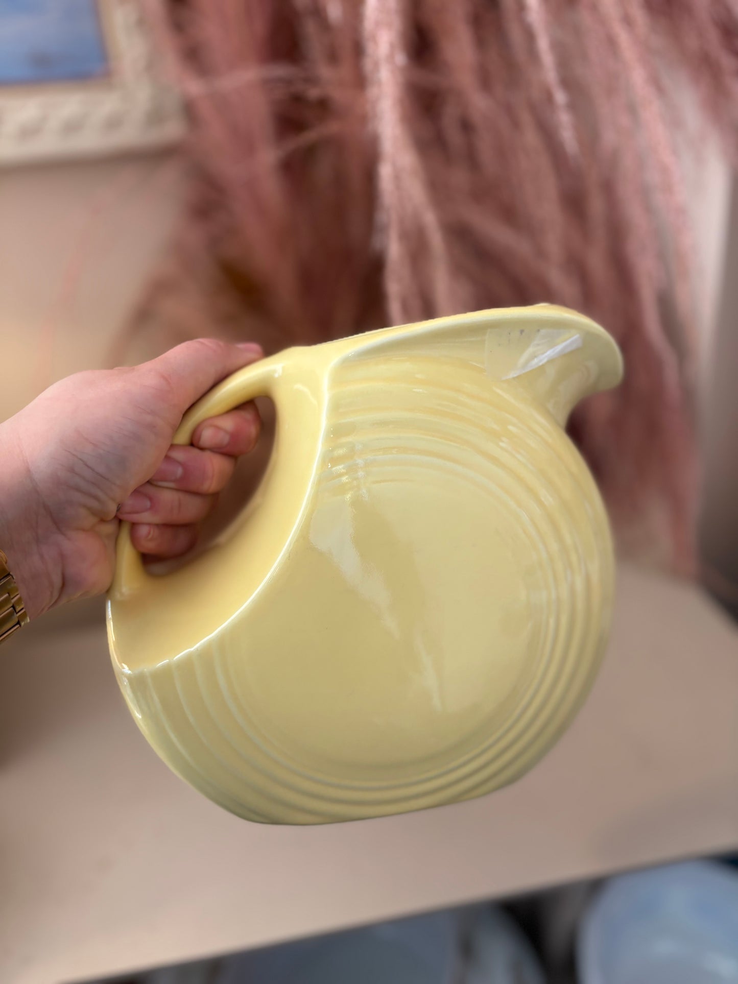 Butter Yellow Fiestaware Jug
