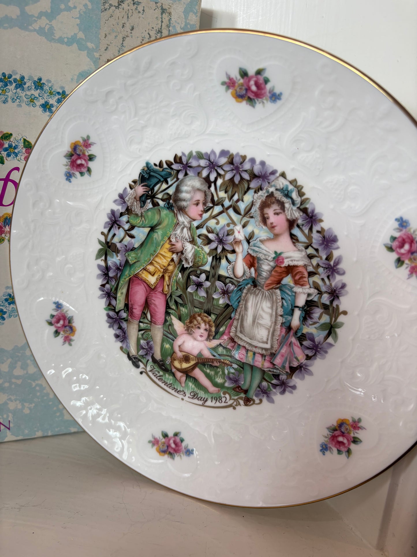 1982 Valentines Day Royal Doulton Plate