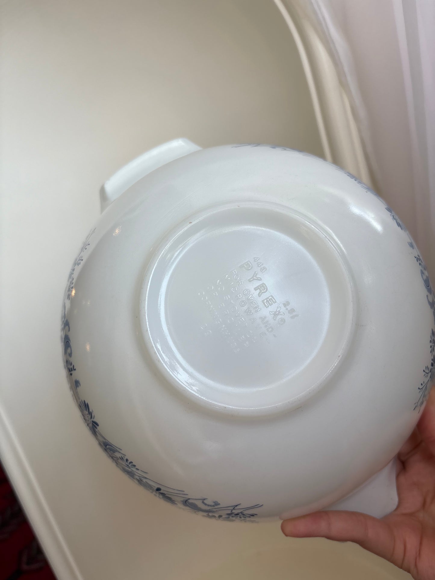 Pyrex Colonial Mist Cinderella Bowl 443