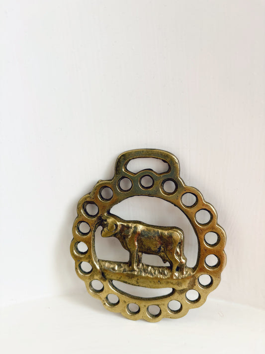 Cow Brass Bottle Opener