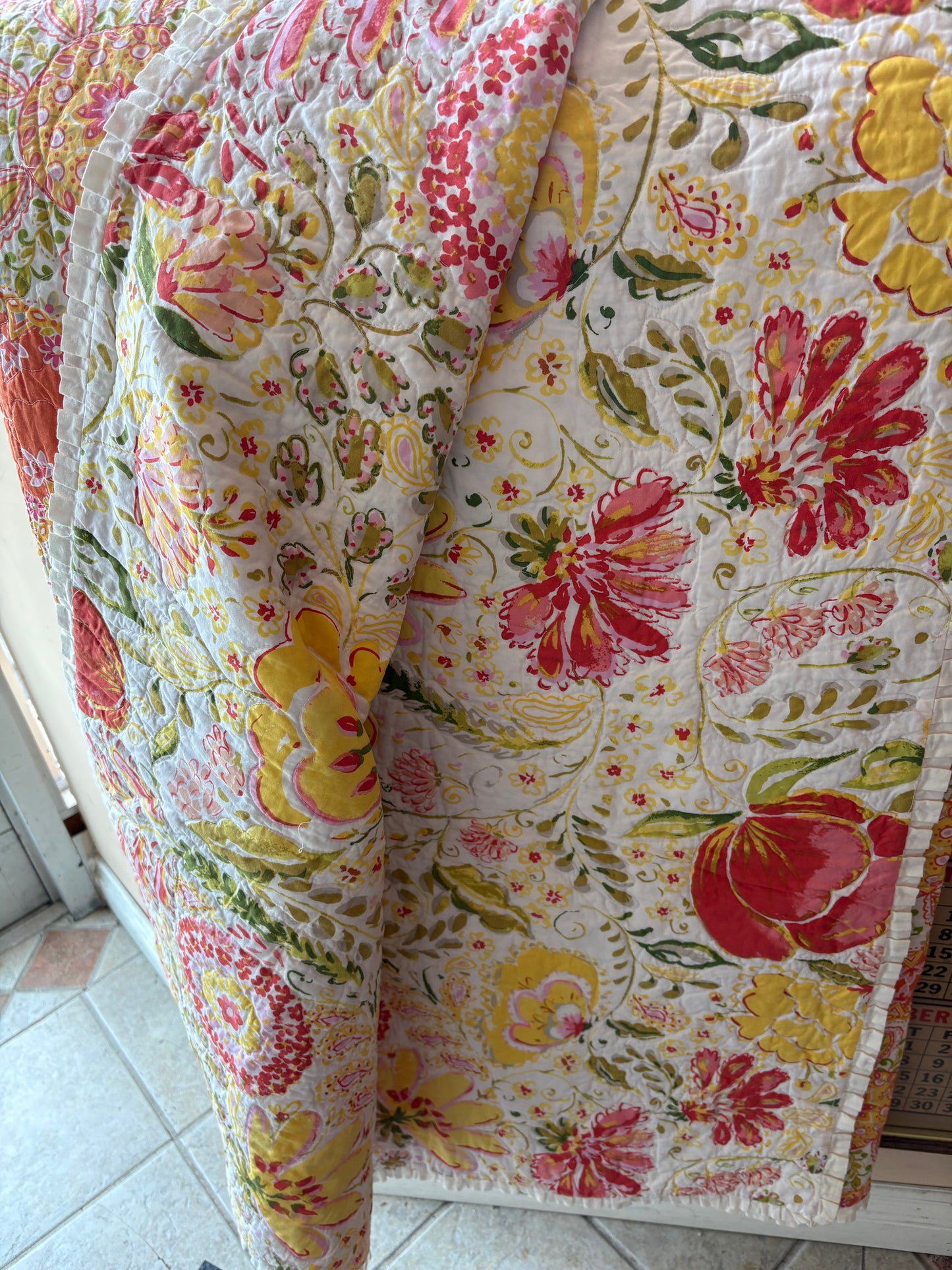 Dena Double Sided Quilt - 90x140 inches (2 available)