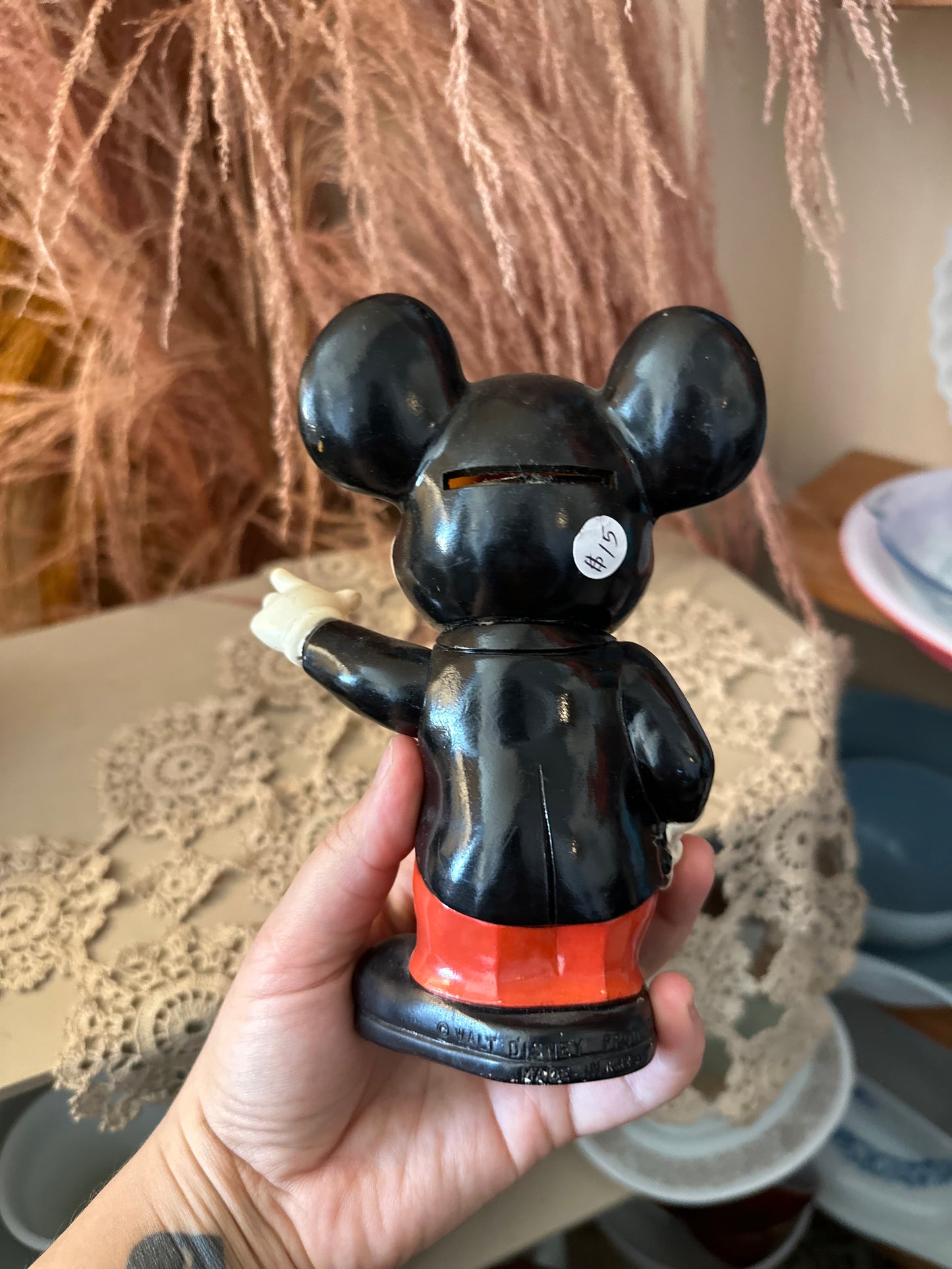 1960s Mickey Bank - made in Hong Kong