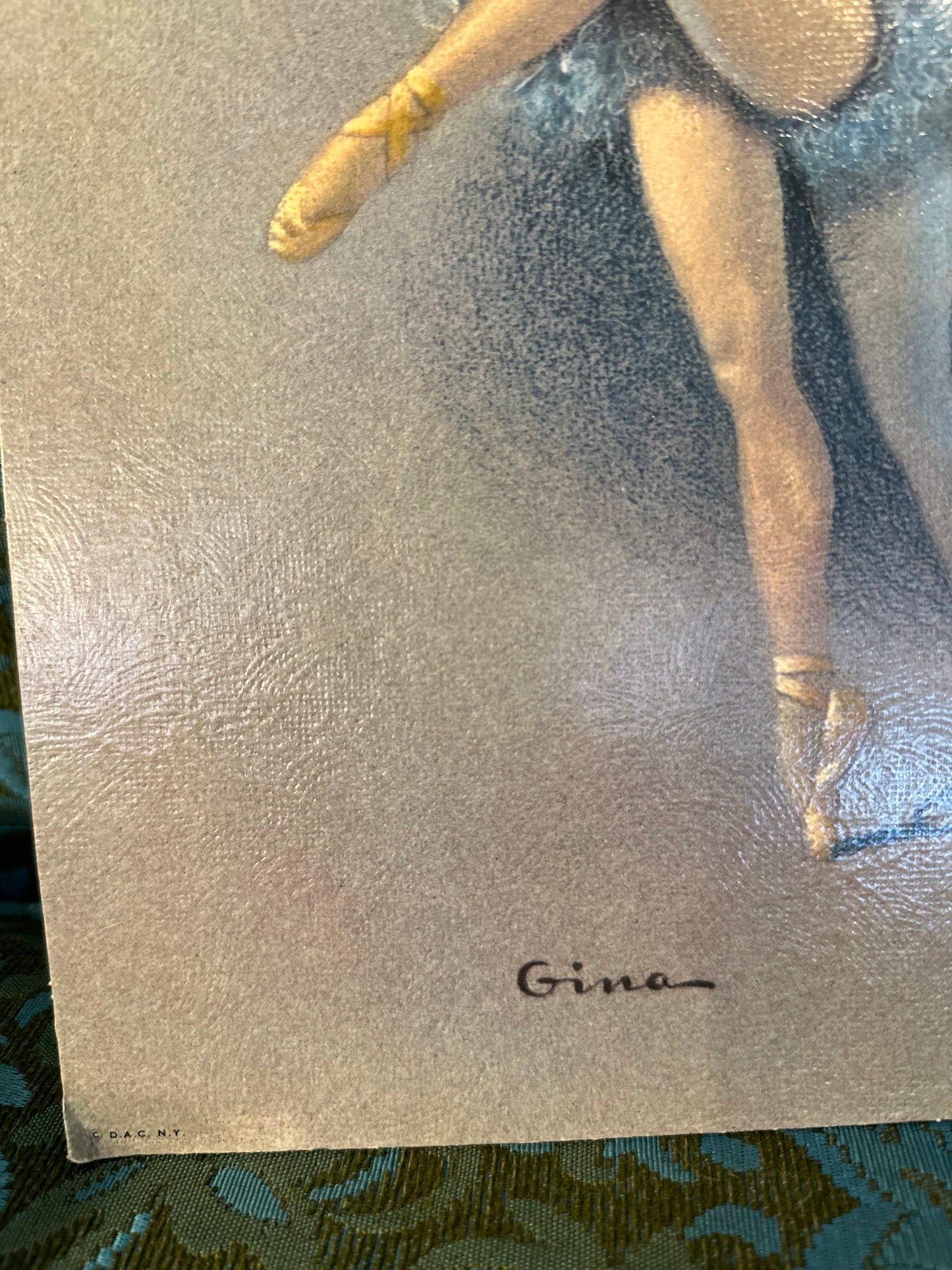 Gina Mid Century Ballet Art #1