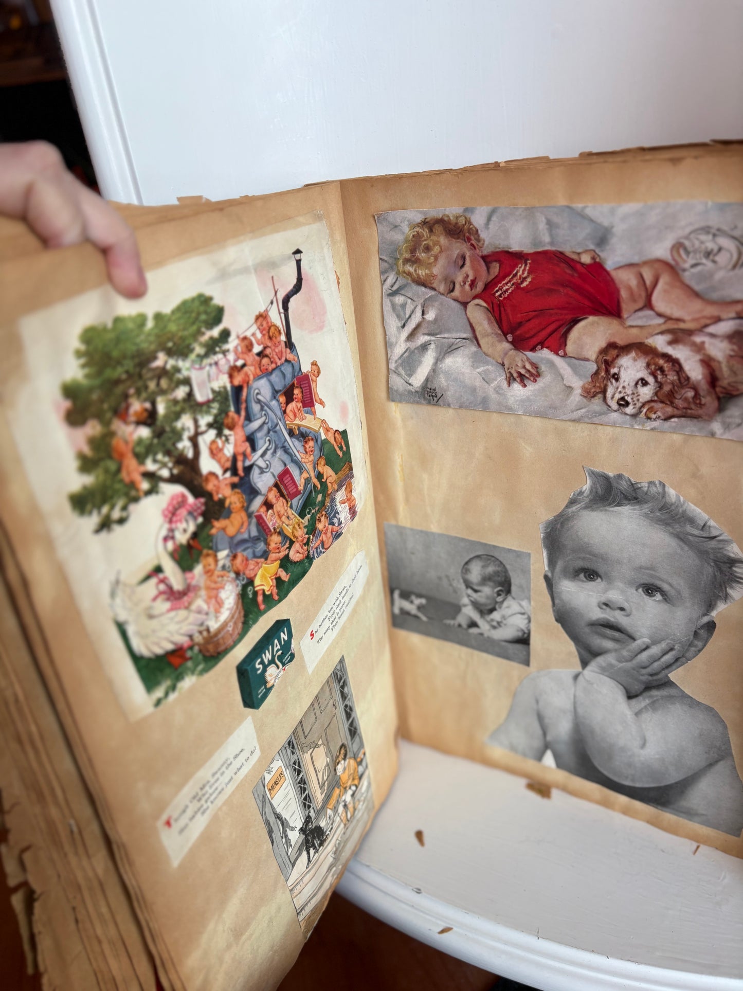 1942 Vintage Scrapbook