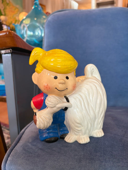 1975 Dennis The Menace Coin Bank
