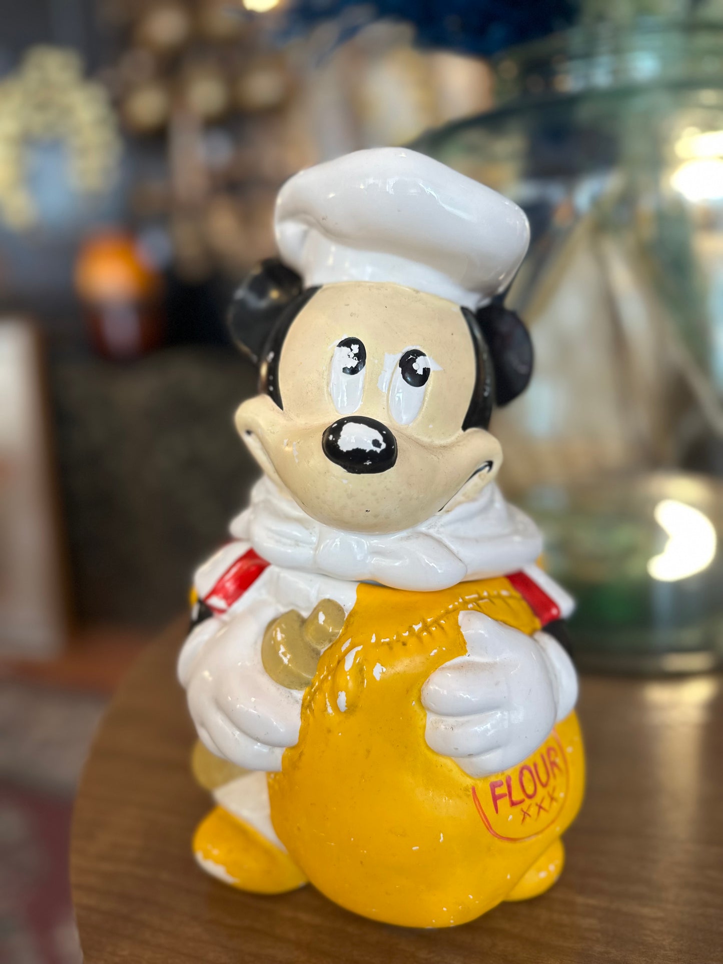 Vintage The Walt Disney Company By Hoan Chef Mickey Mouse Flour Cookie