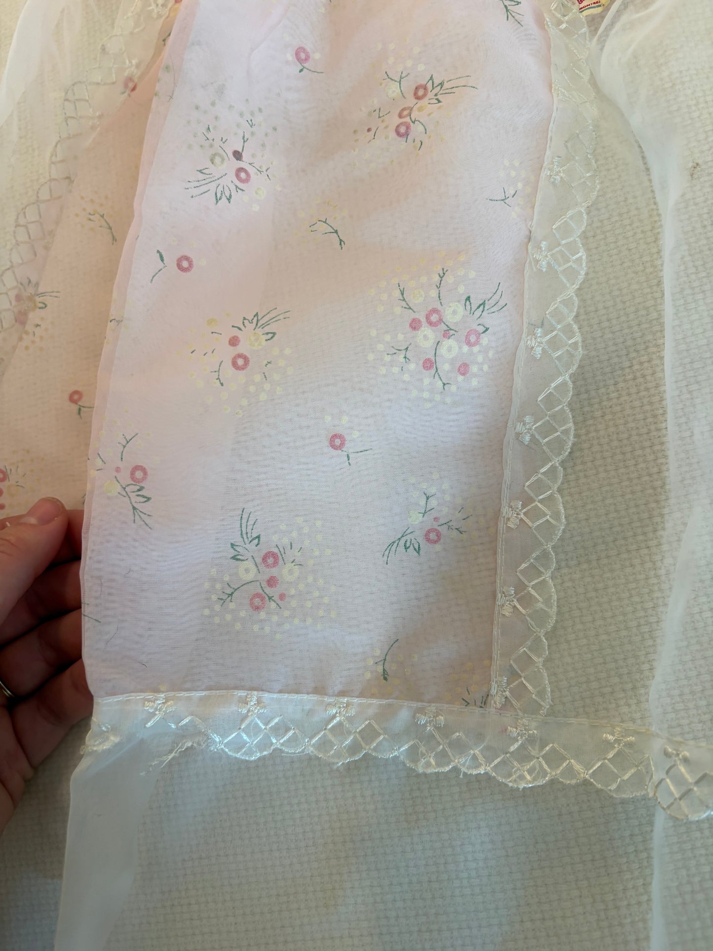 Julie Hunter vintage floral apron