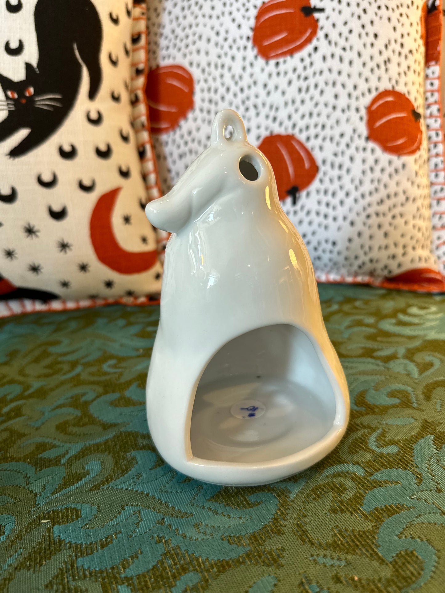 Ceramic Ghost candle holder