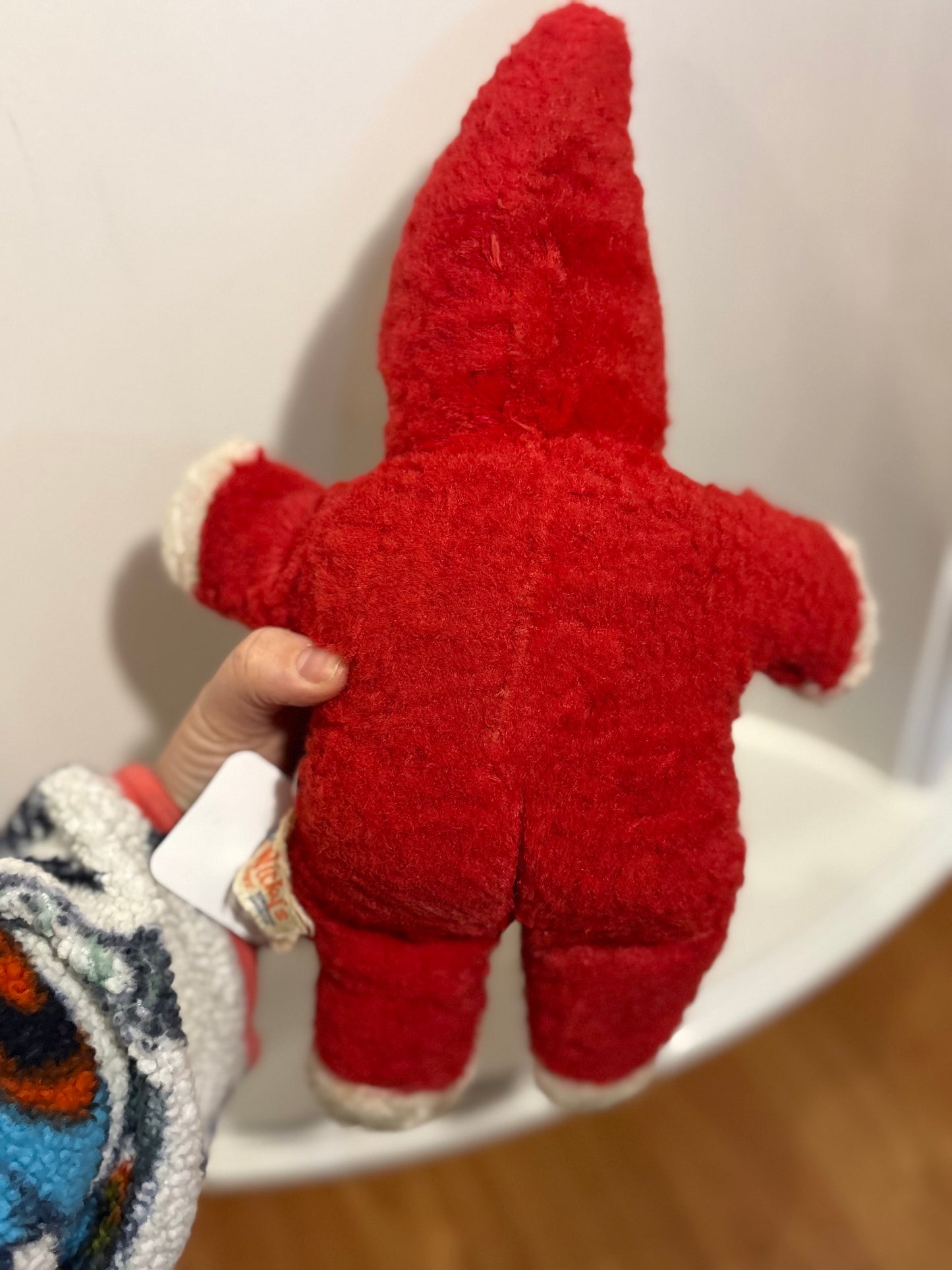 Nicky’s Toys Toronto “Rushton Style” rubber face Santa plush