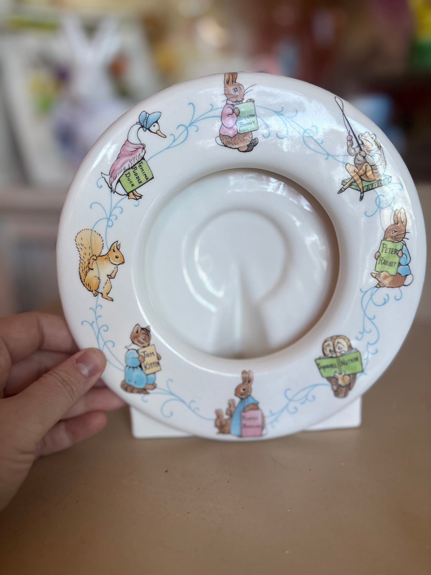 1992 Schmid Beatrix Potter Ceramic Frame