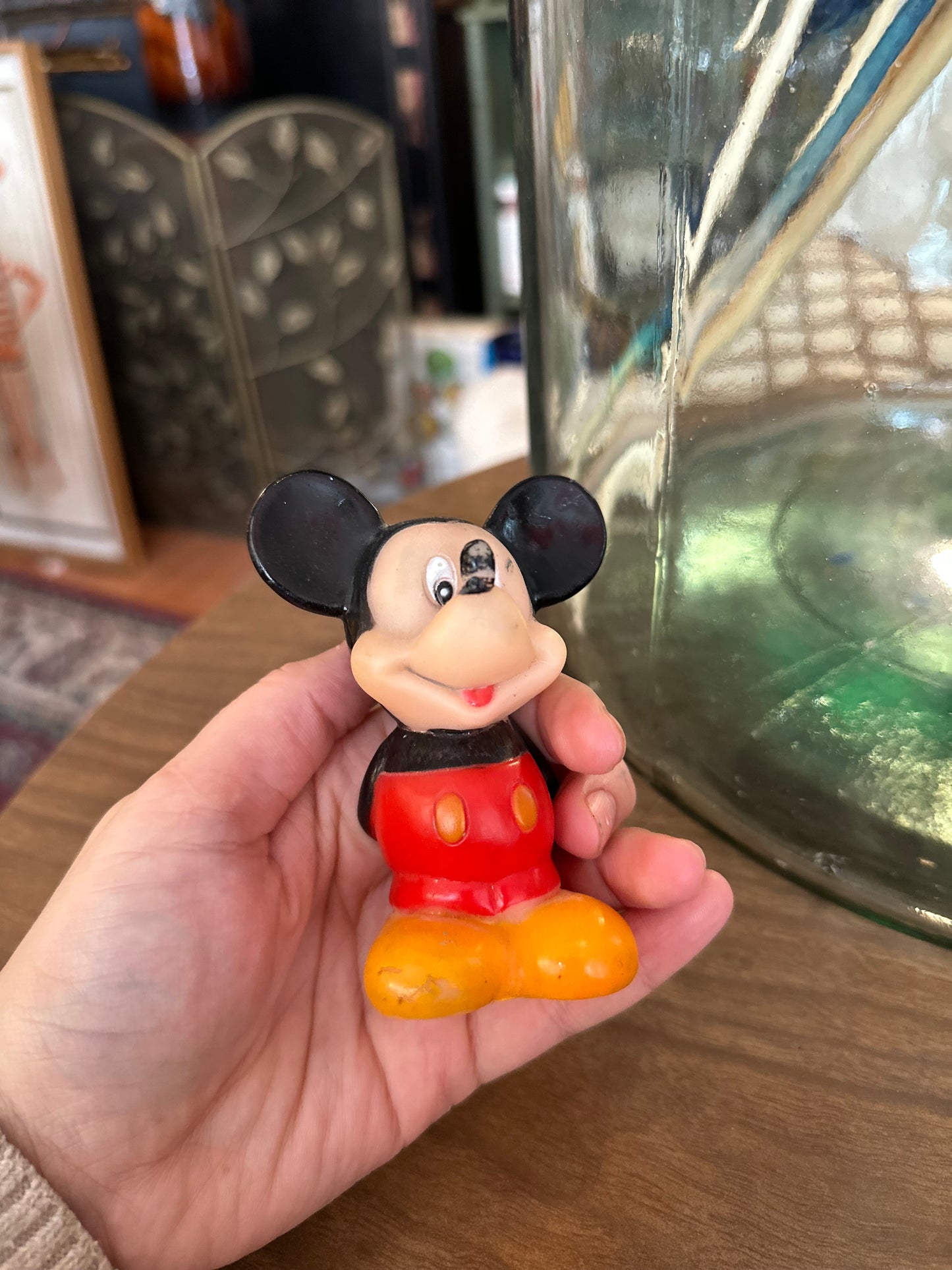 Mickey Mouse vintage Squeaky Toy