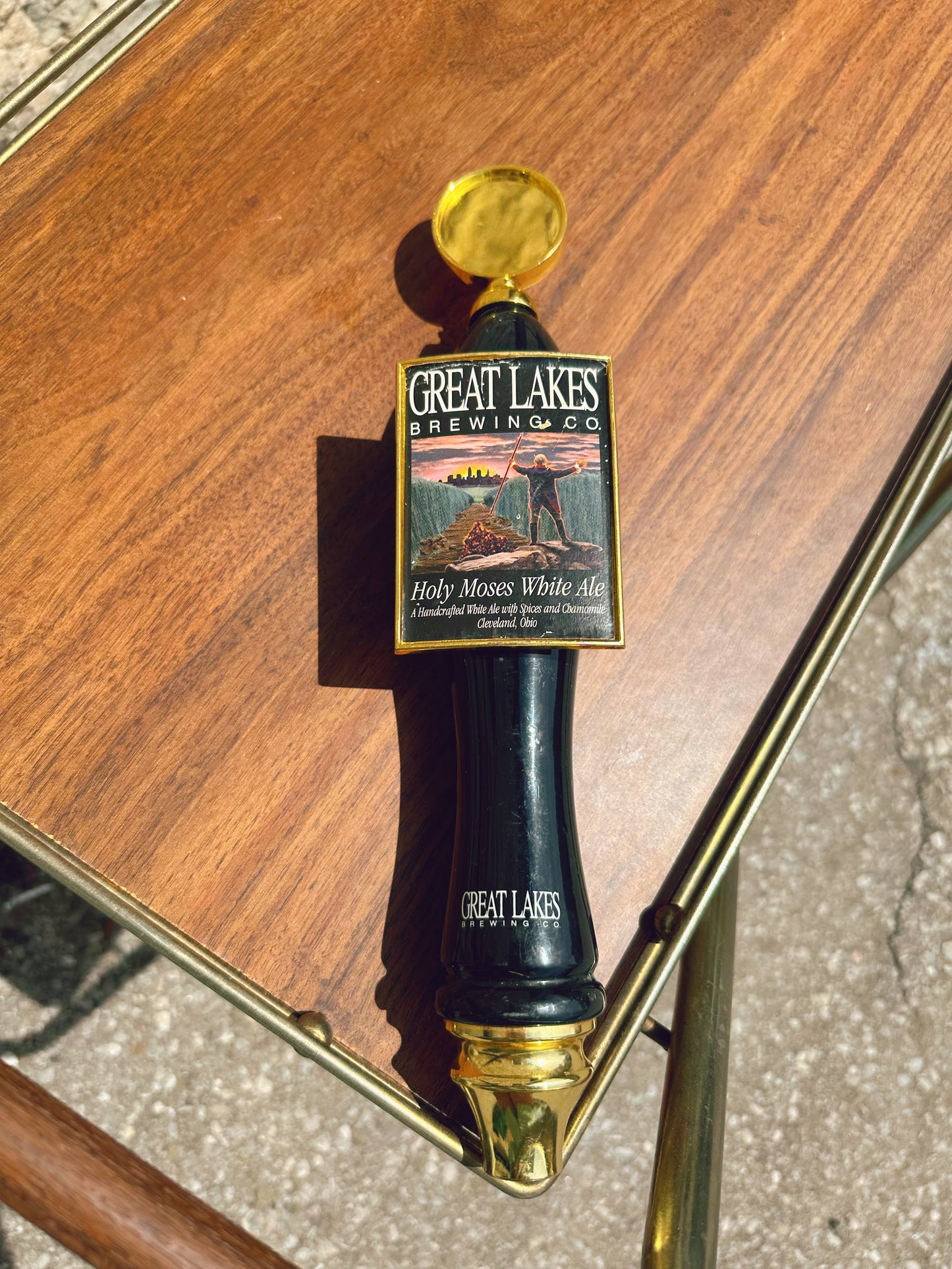 Holy Moses White Ale - Great Lakes Brewing Co beer tap