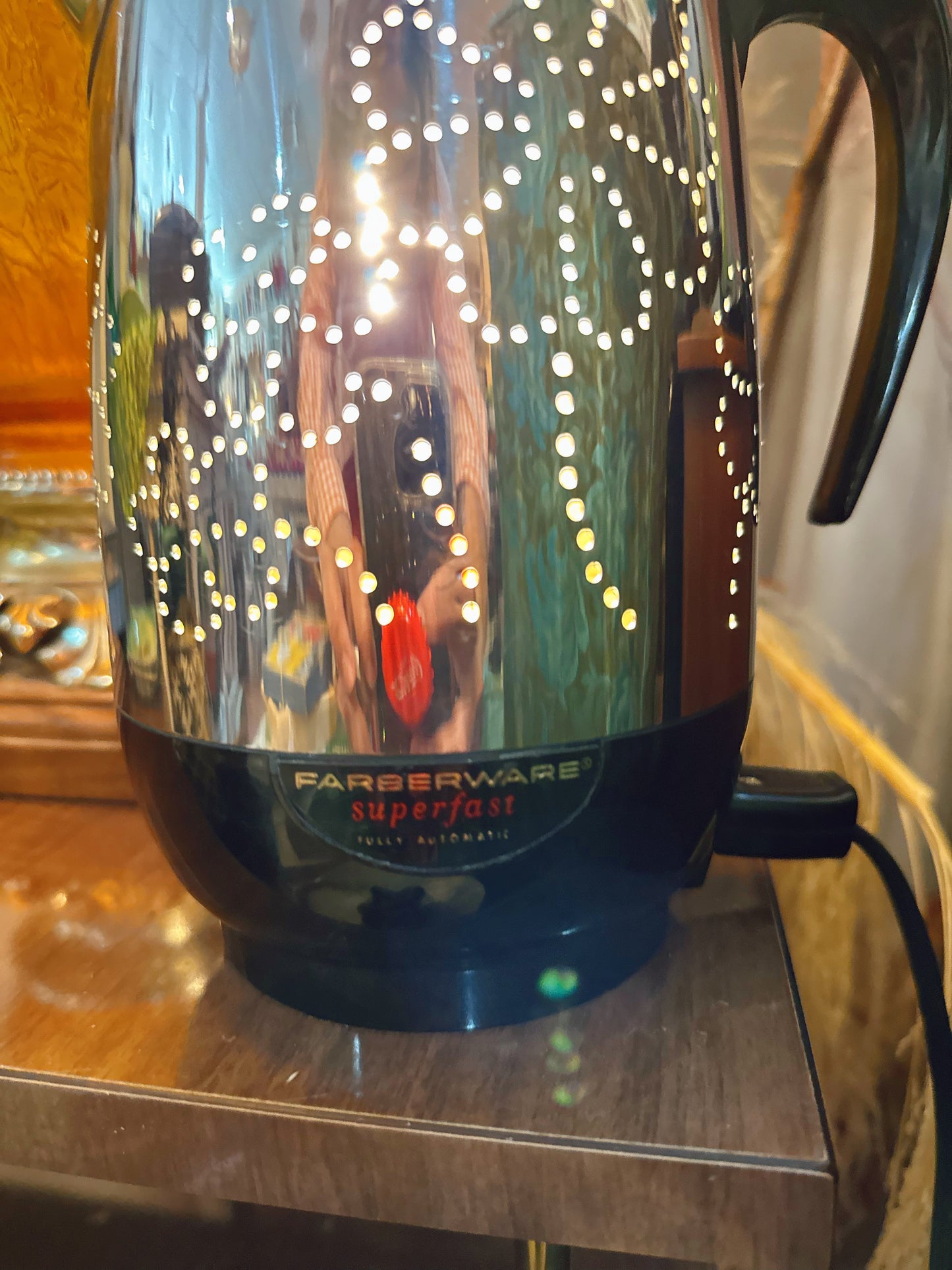 Farberware percolator lamp