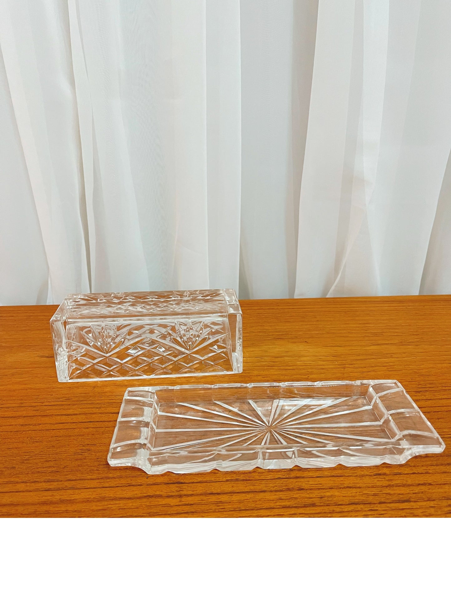 Glass Butter Dish