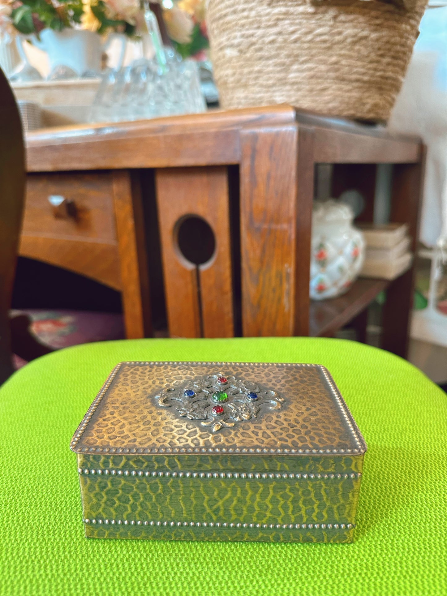 Detailed Vintage Jewelry Box