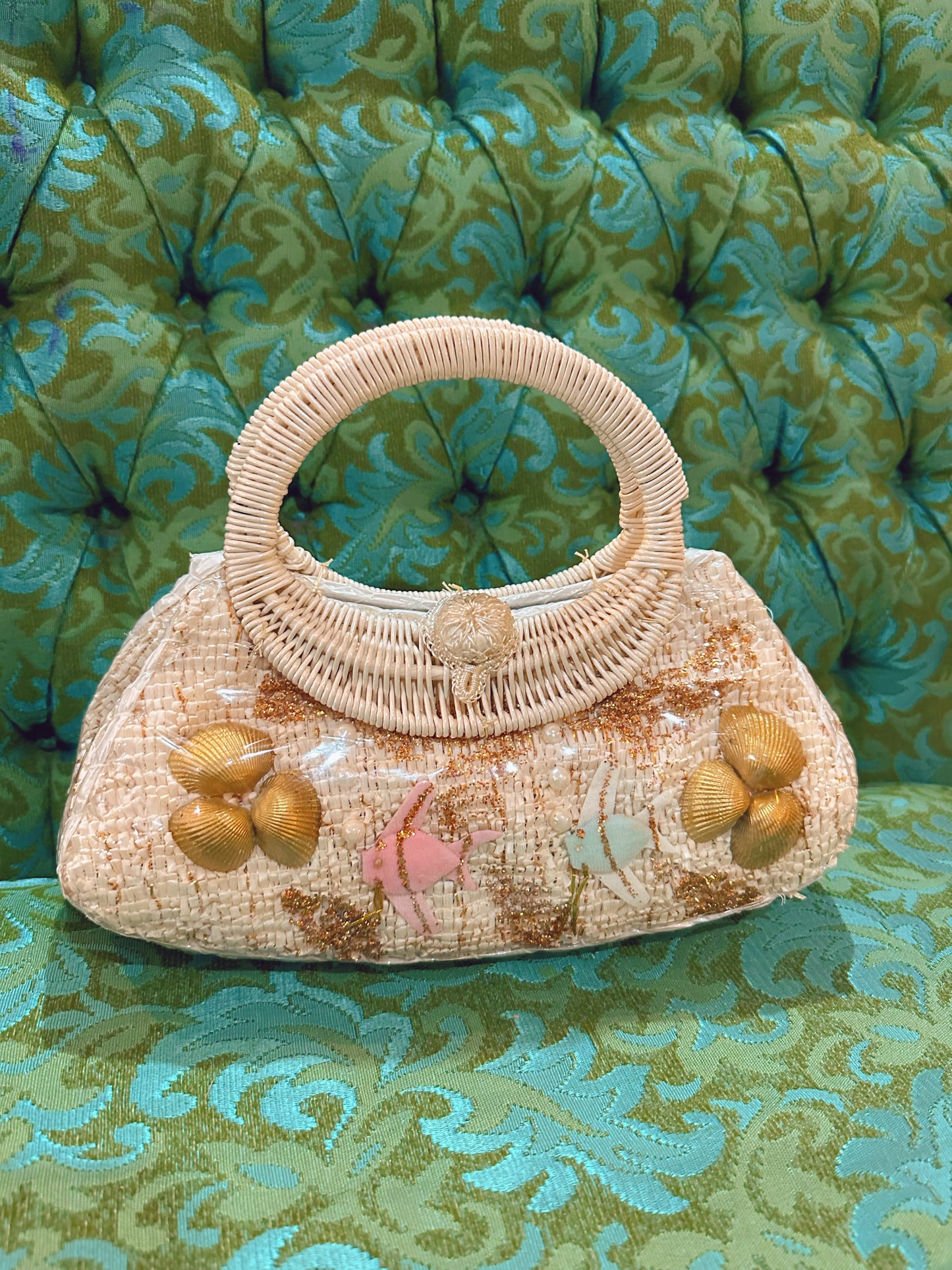 Seashell purse - gift from Cyprus Gardens