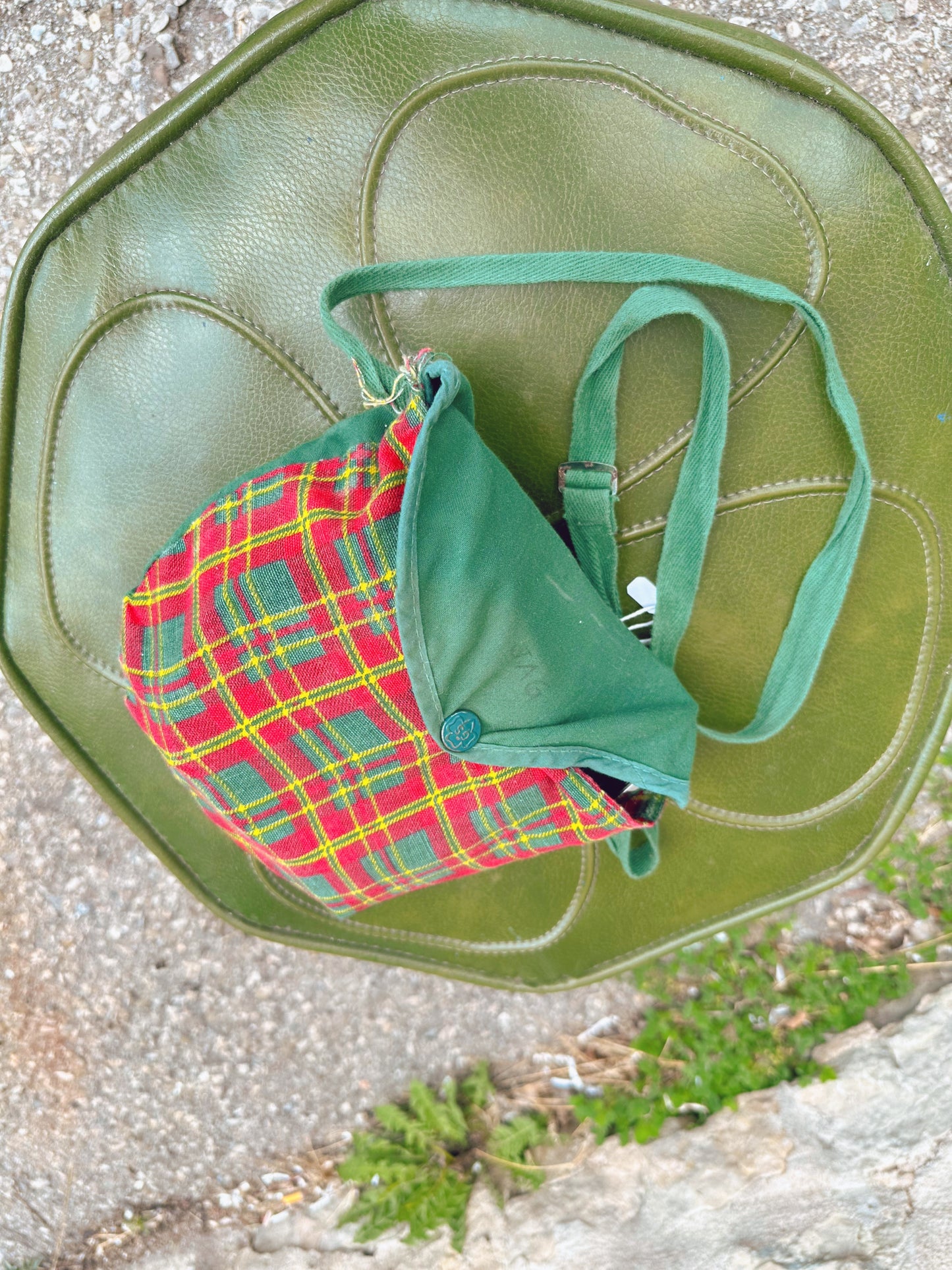 Girl Scout Canteen with bag