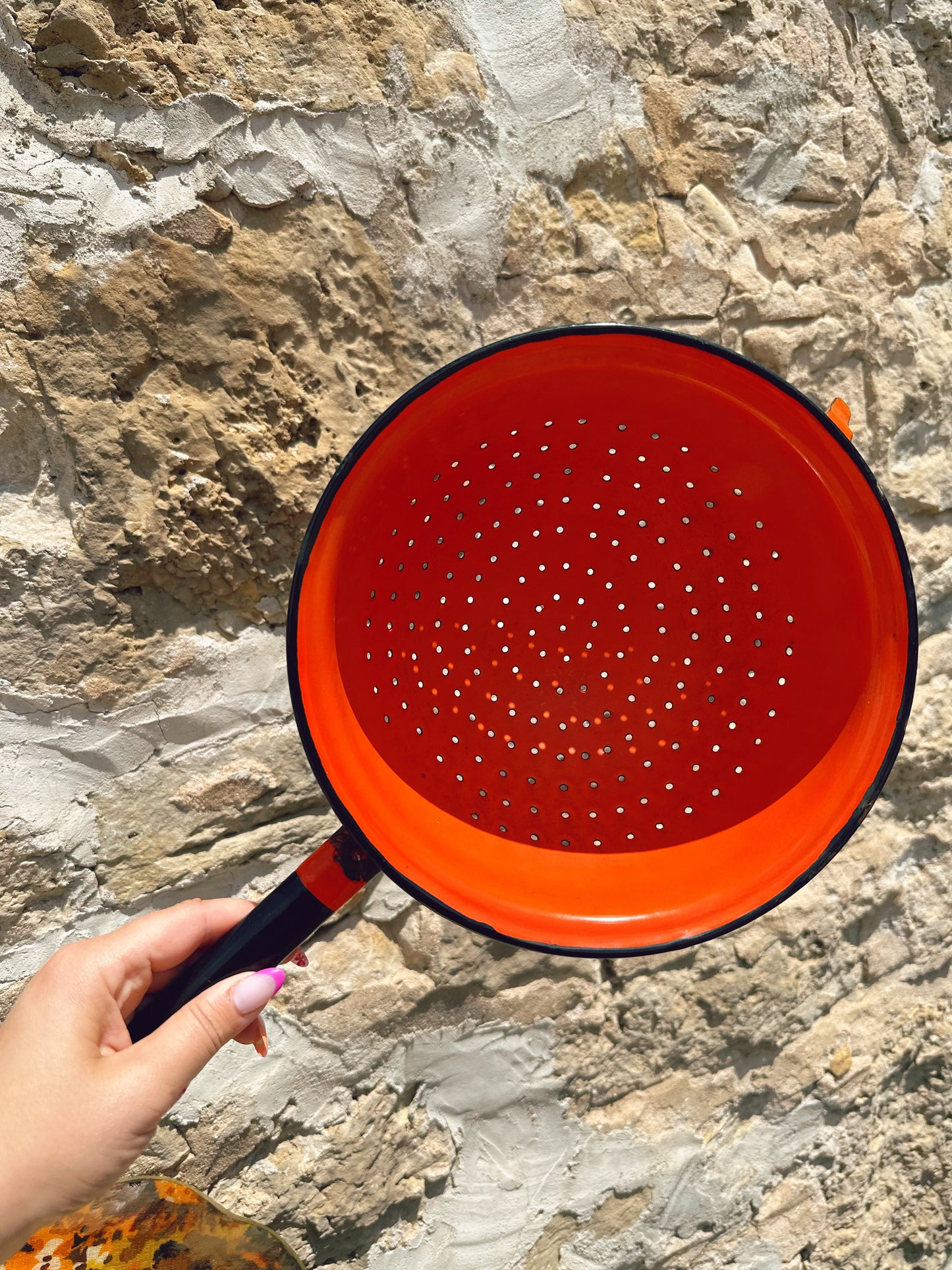 Metal Strainer with handle