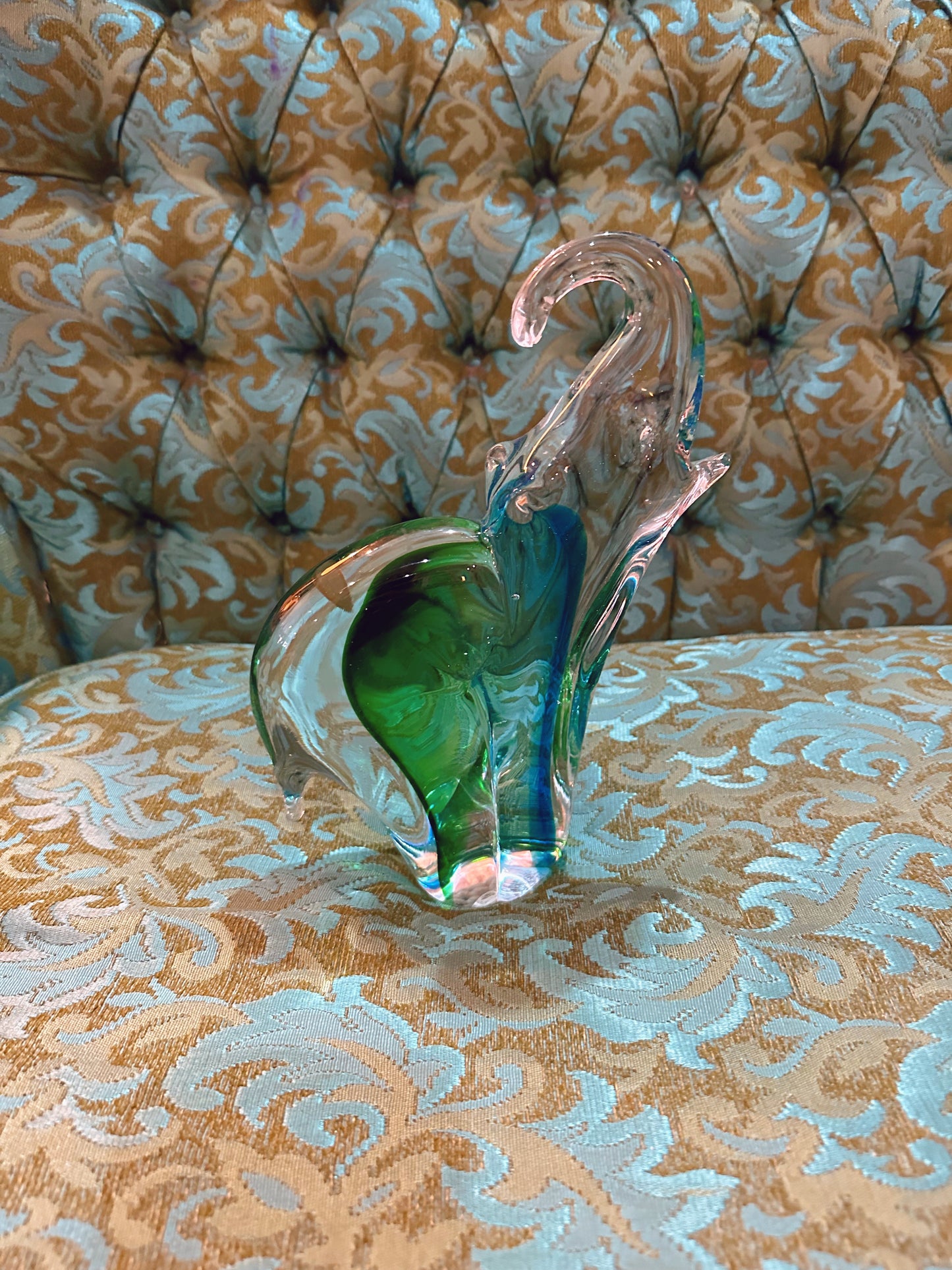 Murano Glass Elephant - made in Italy