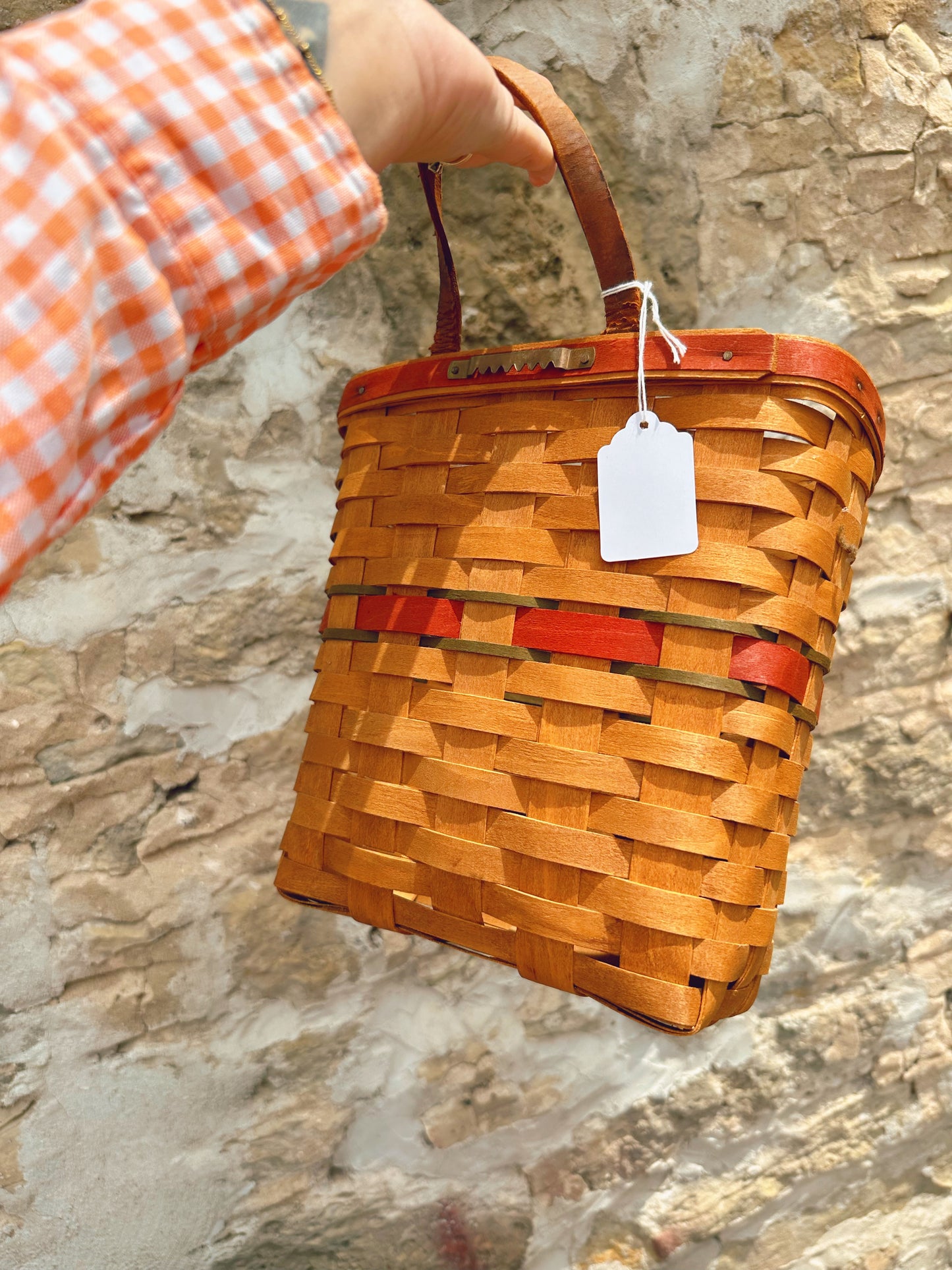 1988 Longaberger hanging basket