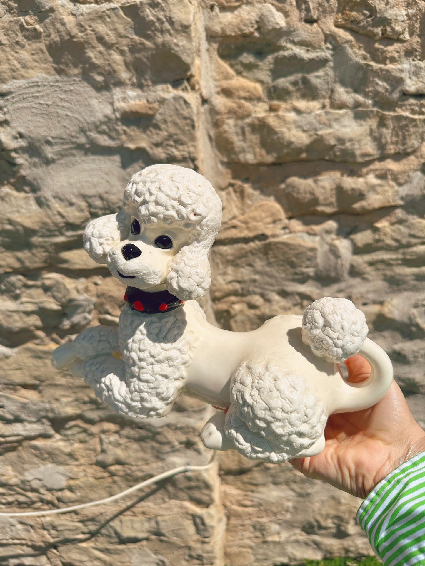 Large Pottery Poodle