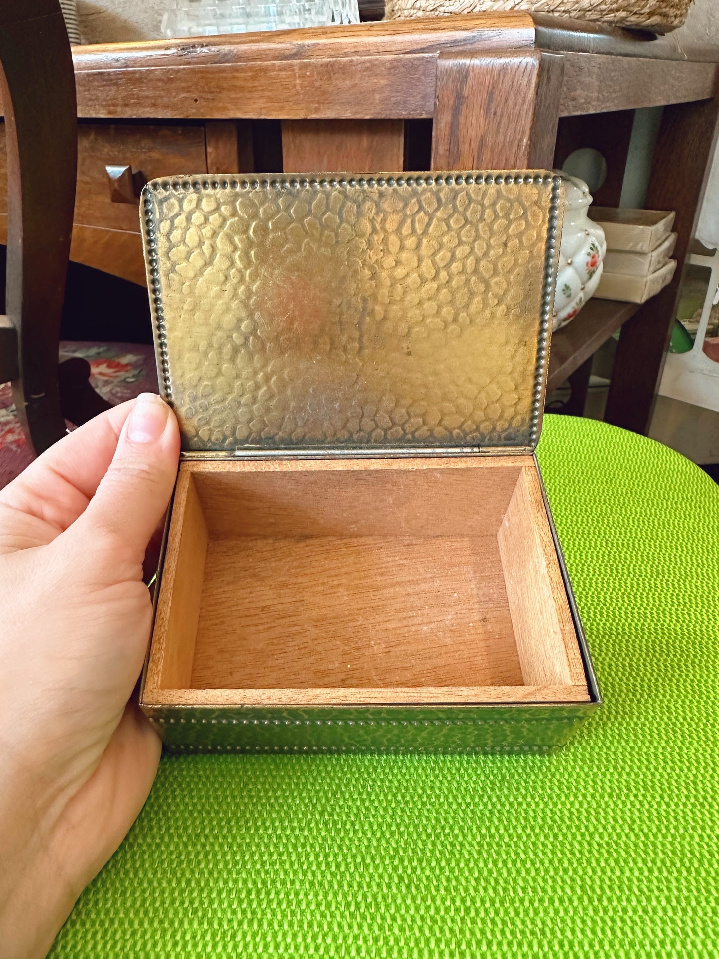 Detailed Vintage Jewelry Box