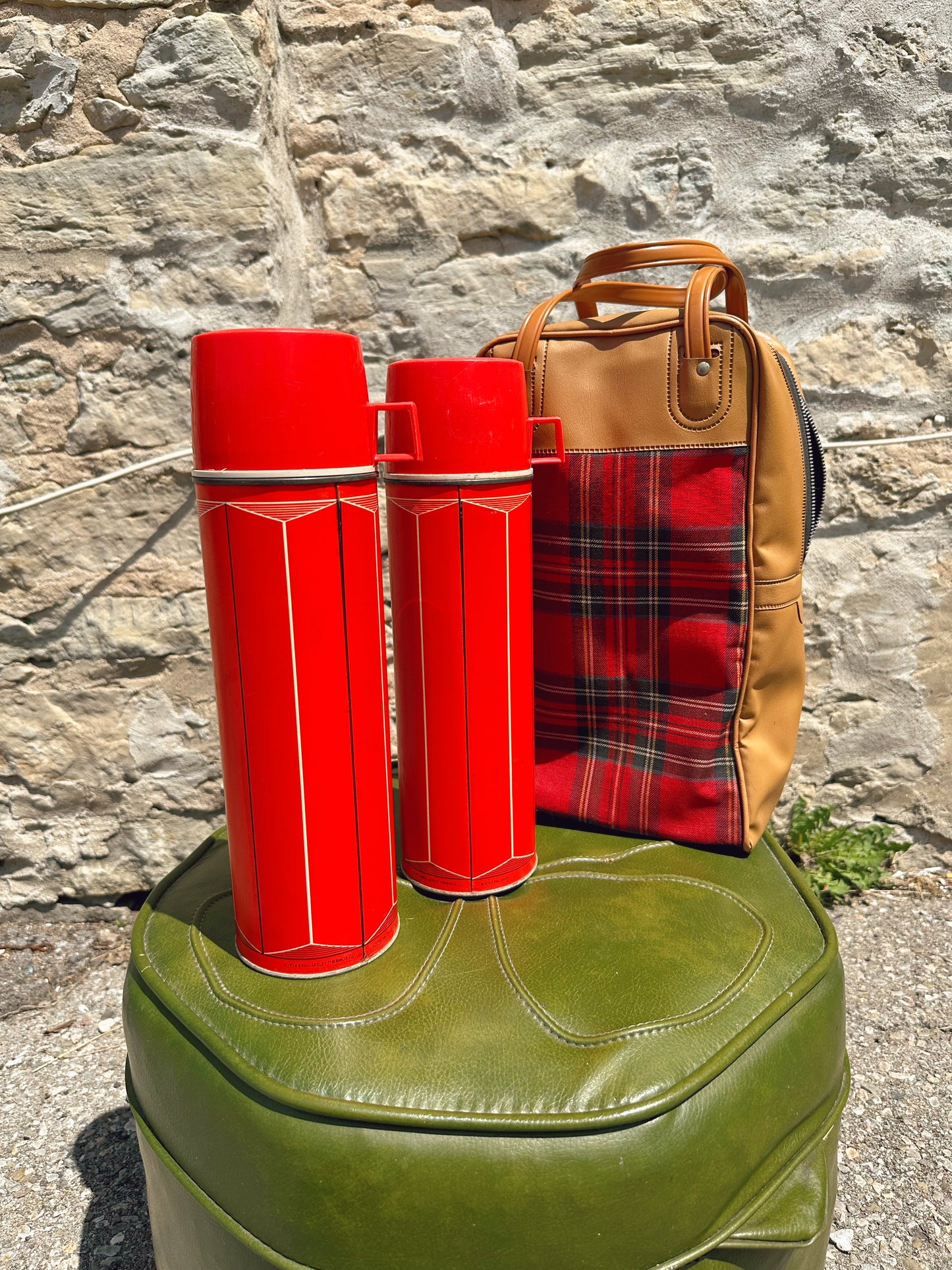 Thermos Tartan Double Canteen Set